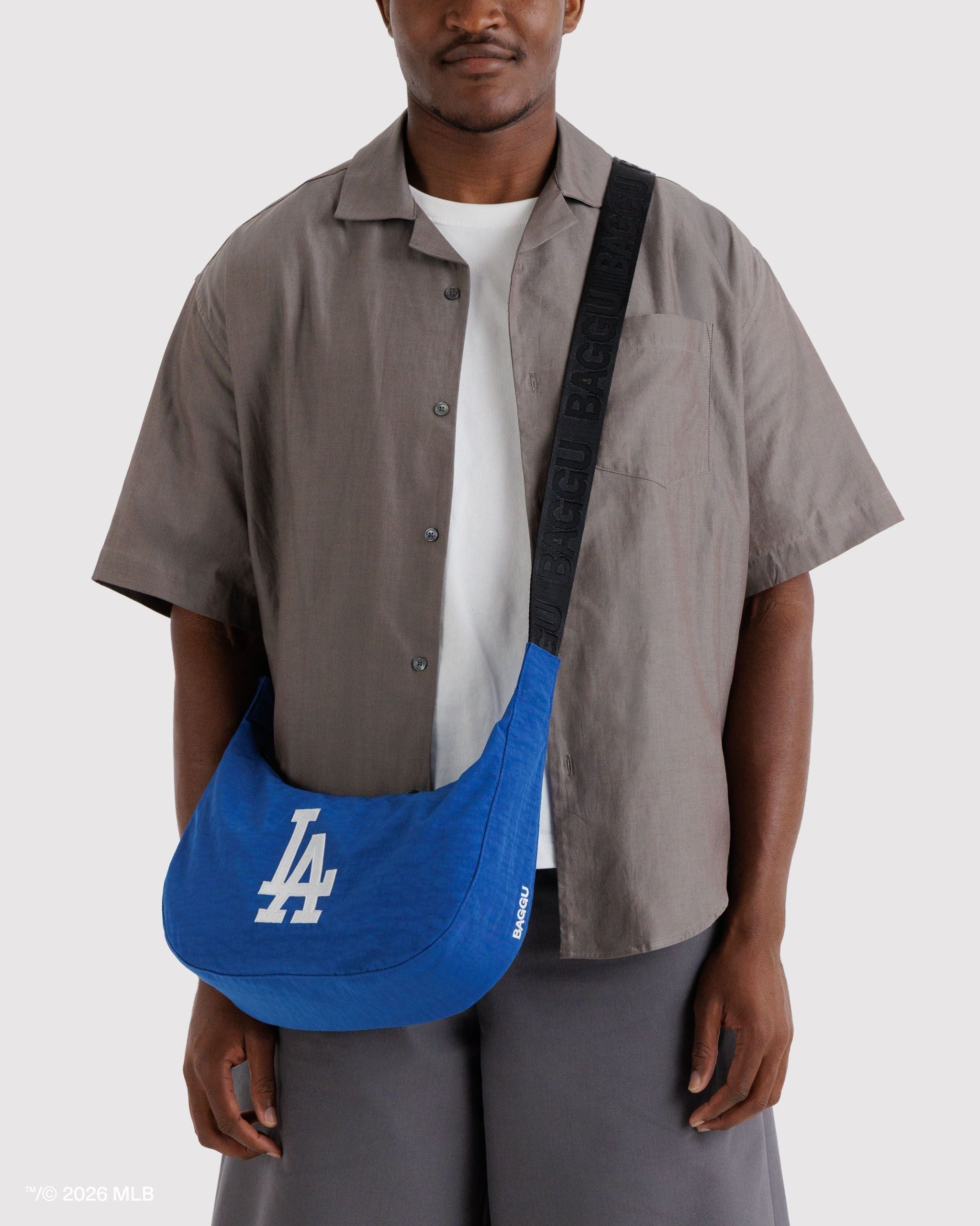 Medium Nylon Crescent Bag - Los Angeles Dodgers™ - Home Glow