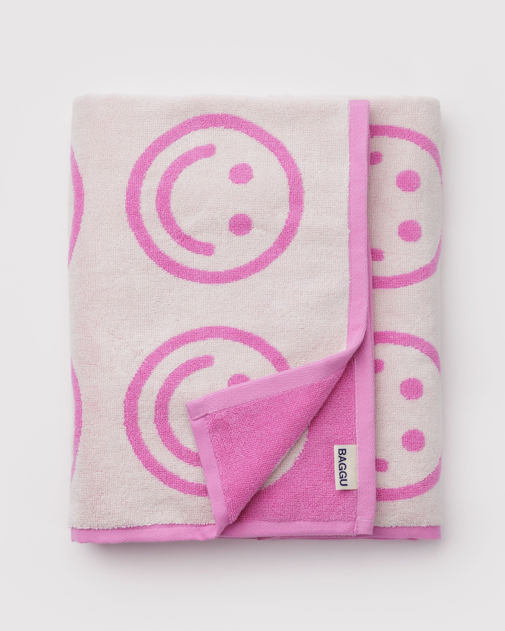Bath Towel - Happy Pink - Quick Grab