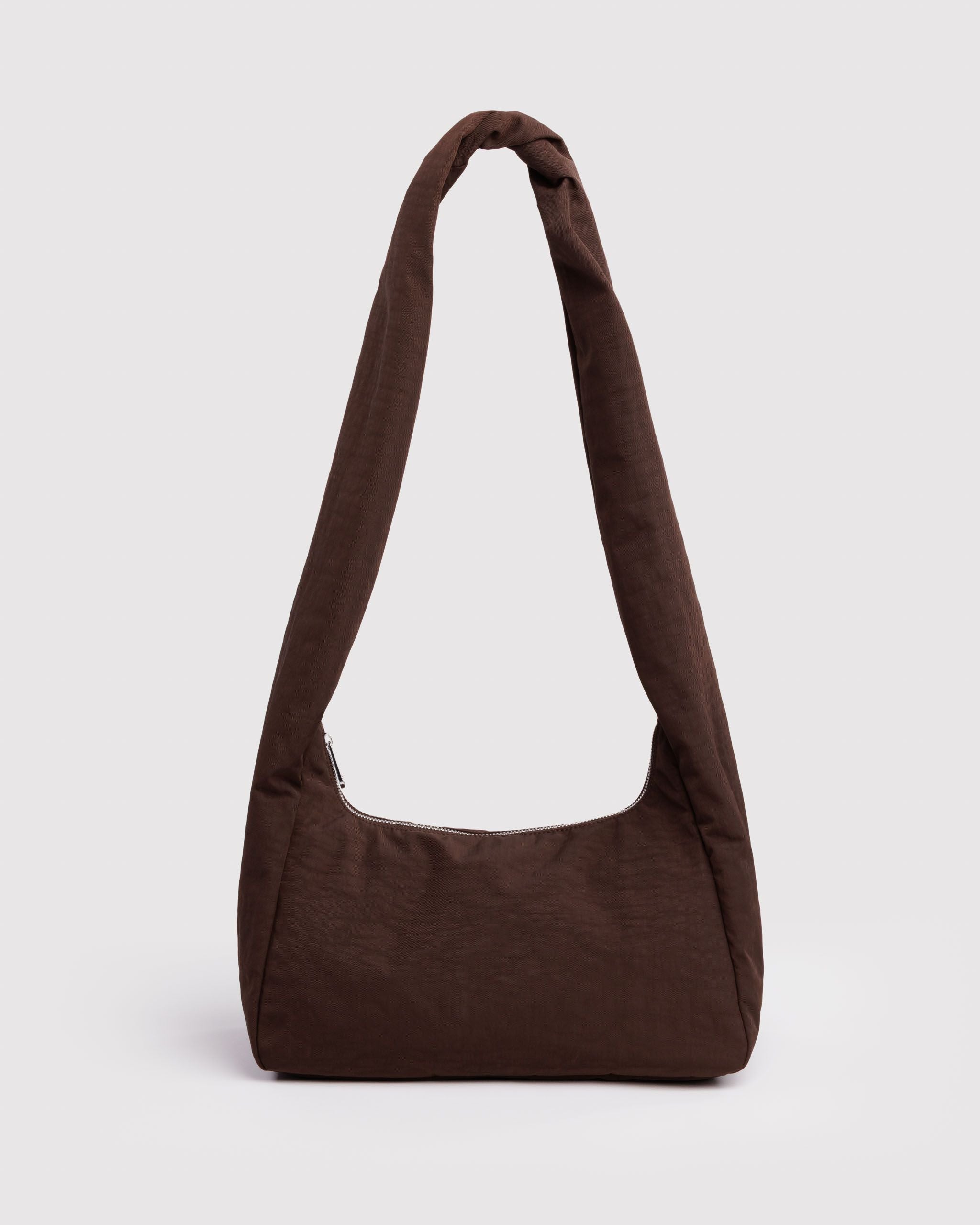 Nylon Meringue Bag - Coffee - Travel Ready
