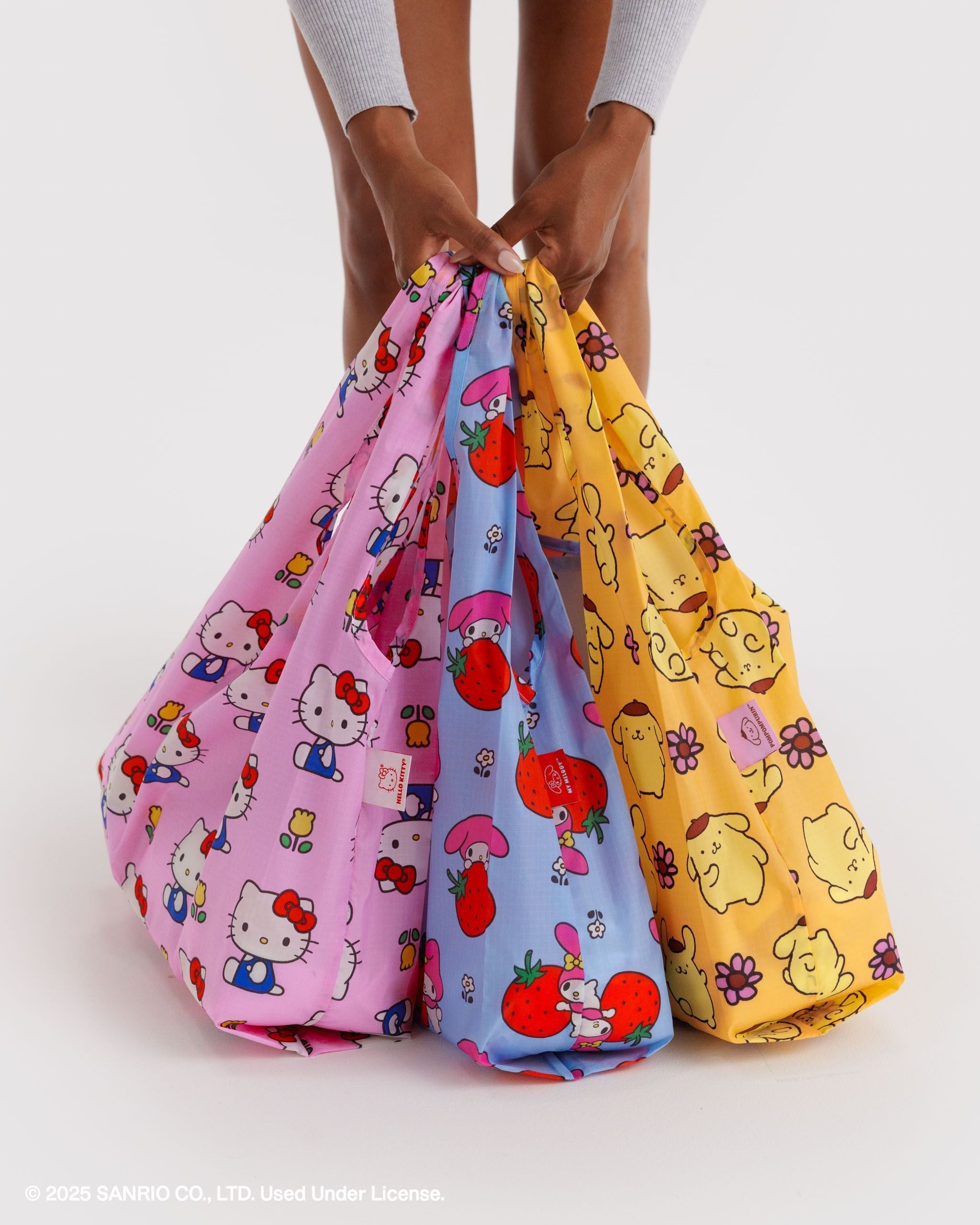 Baggu Set of 3 - Hello Kitty and Friends Florals - Ready Routine