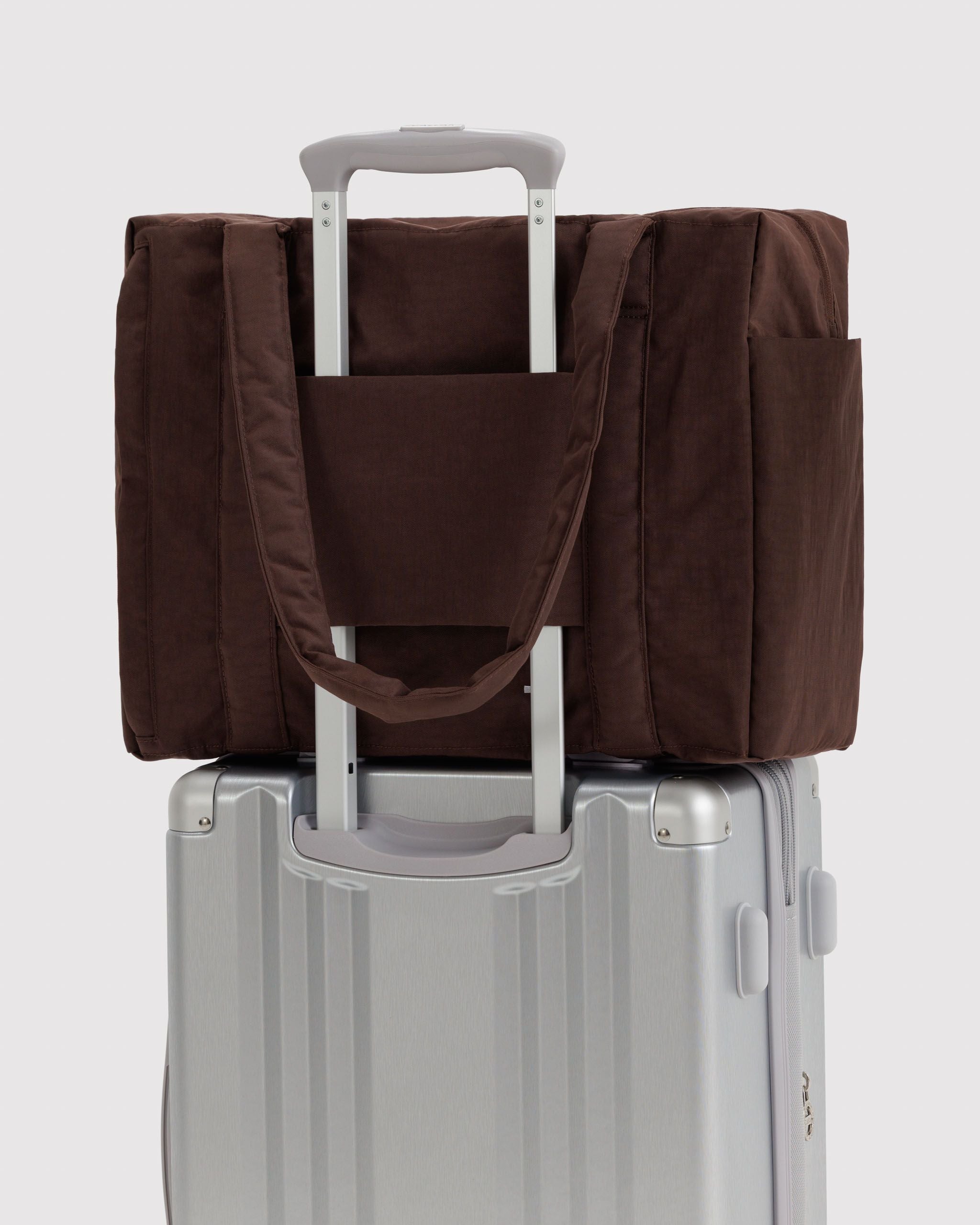 Small Cloud Carry-On - Coffee - Easy Stow