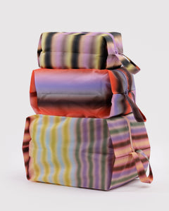 3D Zip Set - Gradient Stripes - Clean Setup