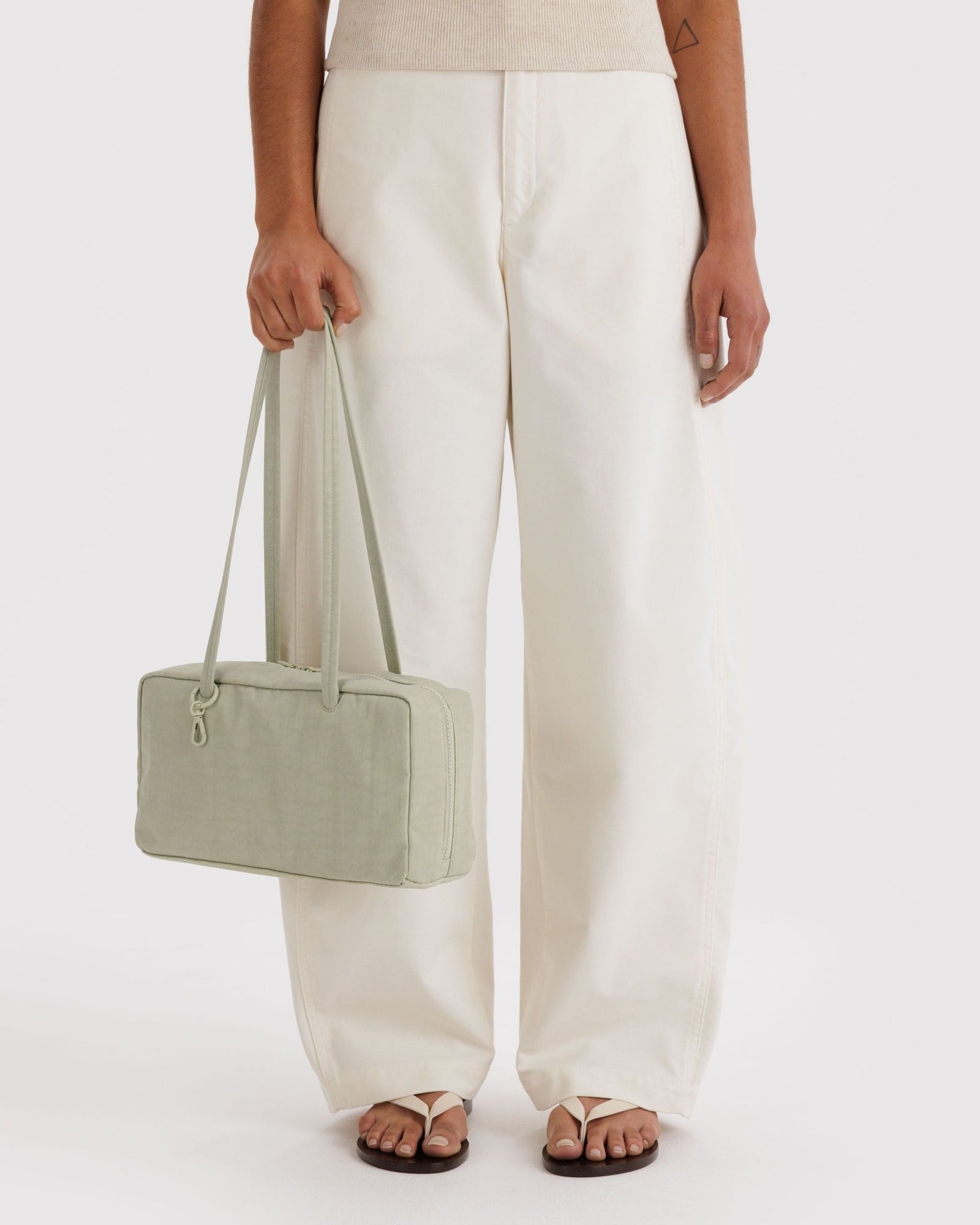 Nylon Bowler Bag - Celadon - Quick Setup