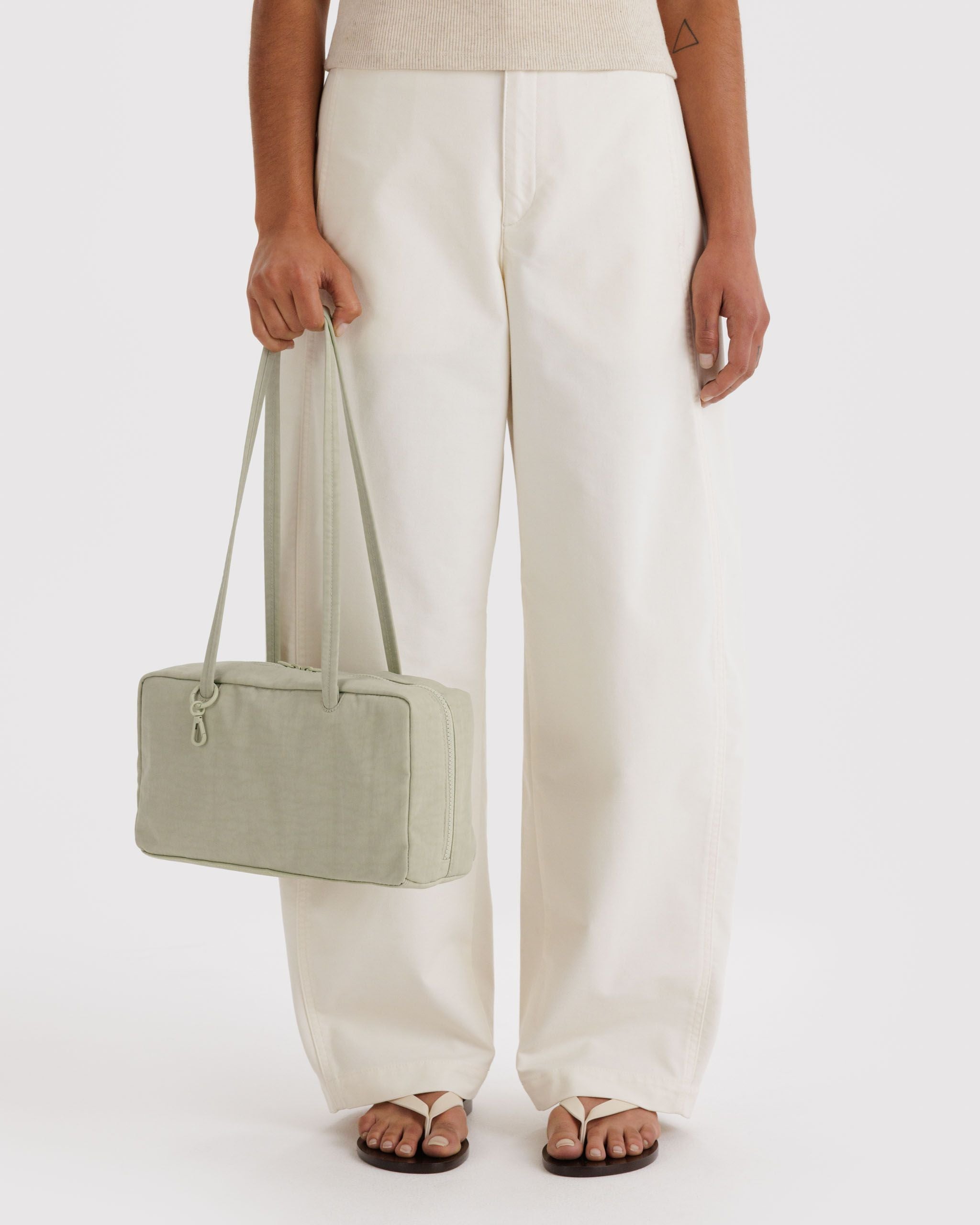 Nylon Bowler Bag - Celadon - Daily Pack