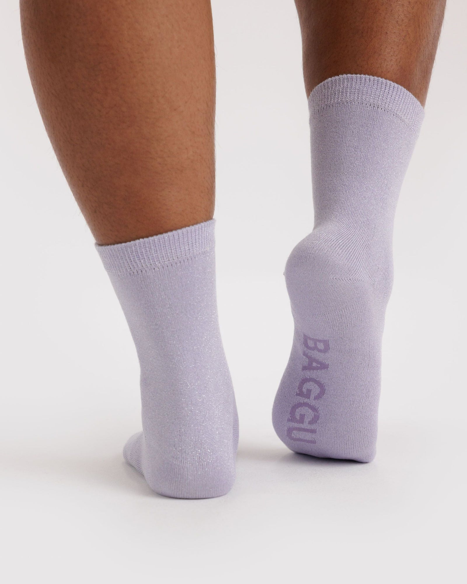Crew Sock - Lilac Metallic - Daily Pack