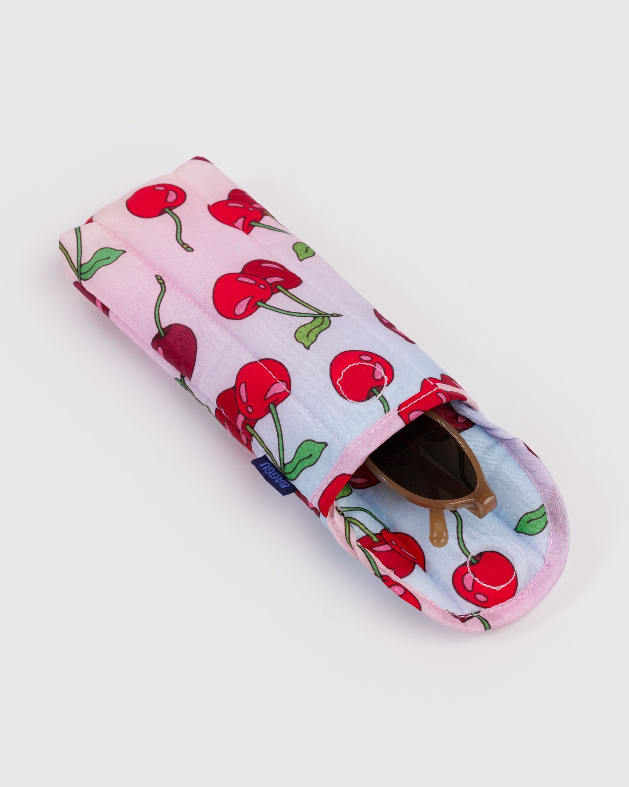 Puffy Glasses Sleeve - Cherries - Easy Store