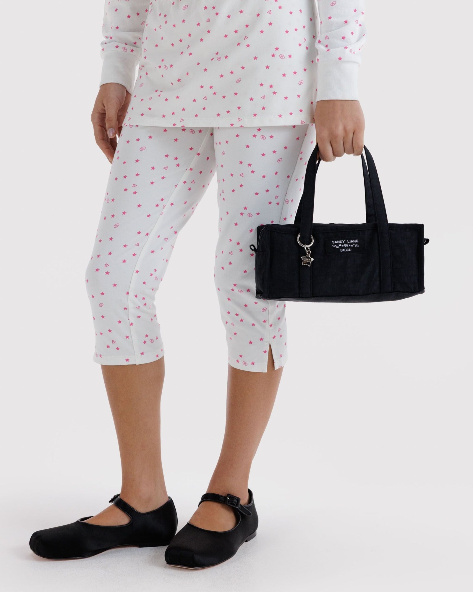 Mini Nylon Market Bag - Black - Travel Ready