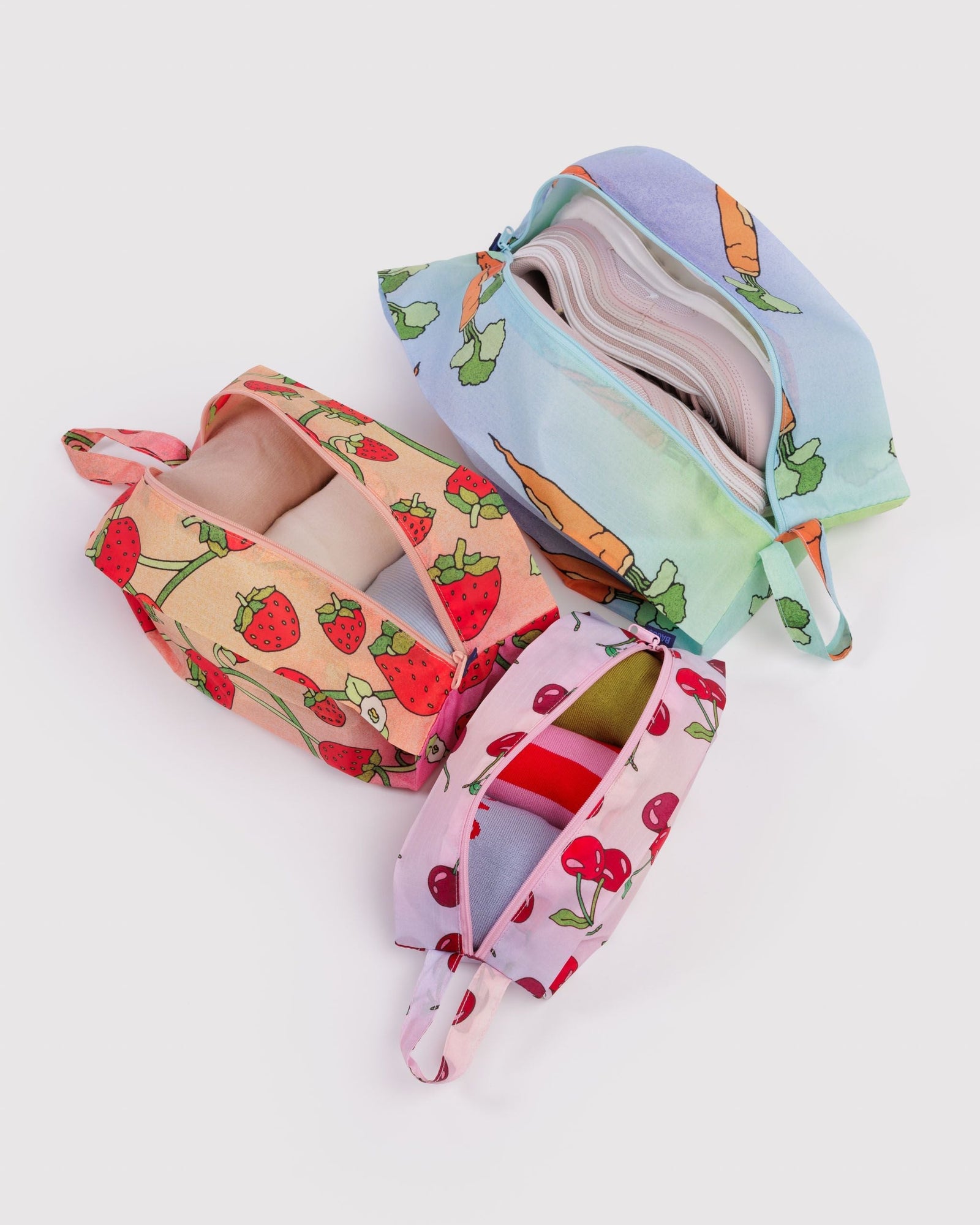 3D Zip Set - Carrots & Berries - Daily Carry