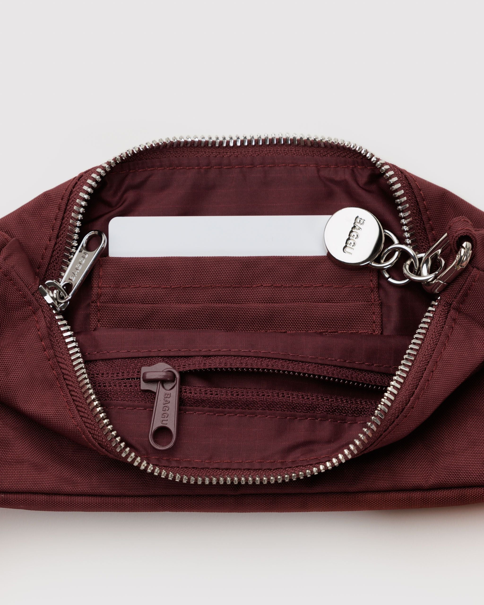 Nylon Pochette - Mahogany - Light Storage
