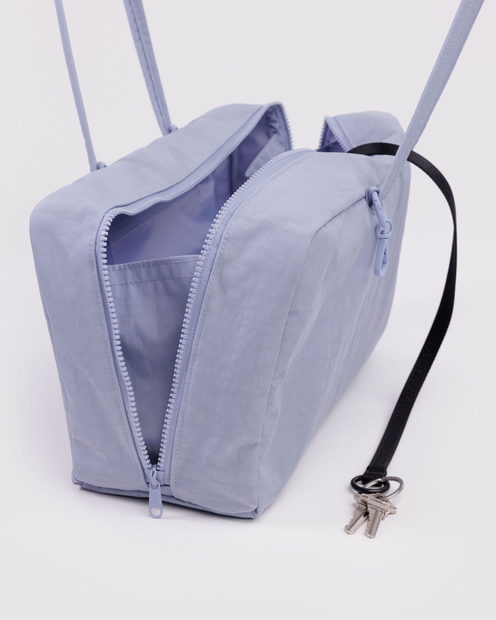 Medium Nylon Bowler Bag - Mist - Warm Blend