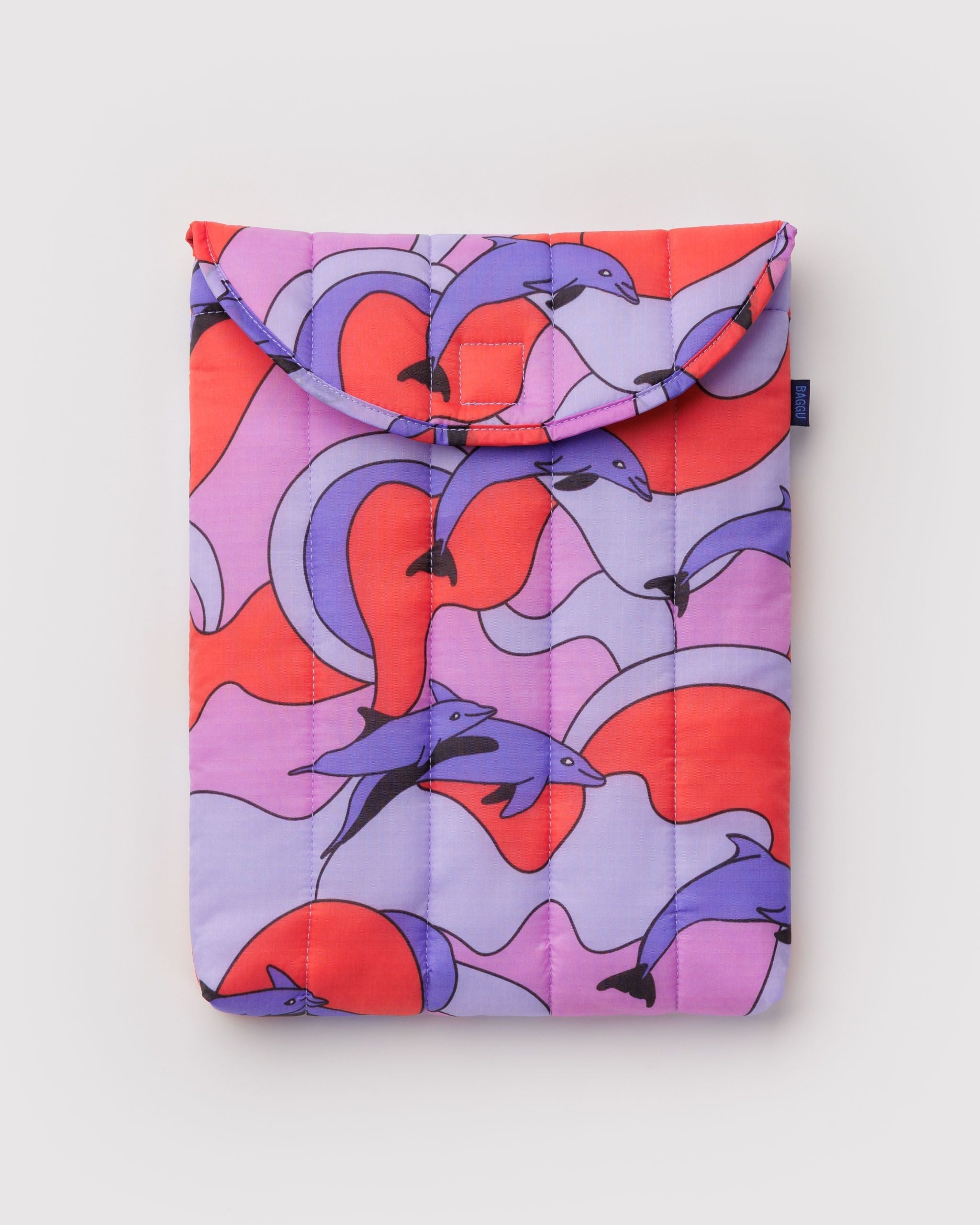 Puffy Laptop Sleeve 13"/14" - Dolphins - Ready Carry