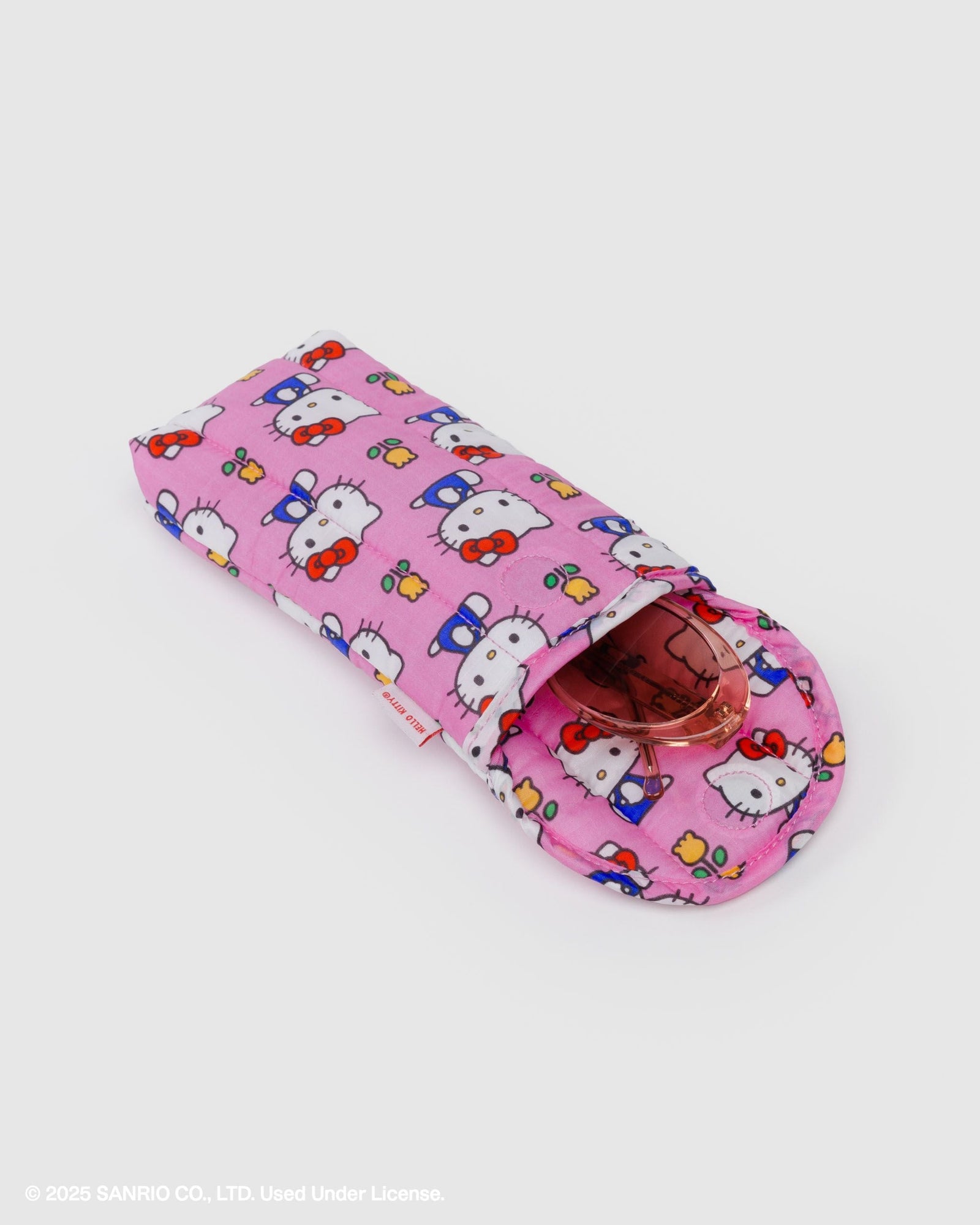 Puffy Glasses Sleeve - Hello Kitty Pink - Simple Hold
