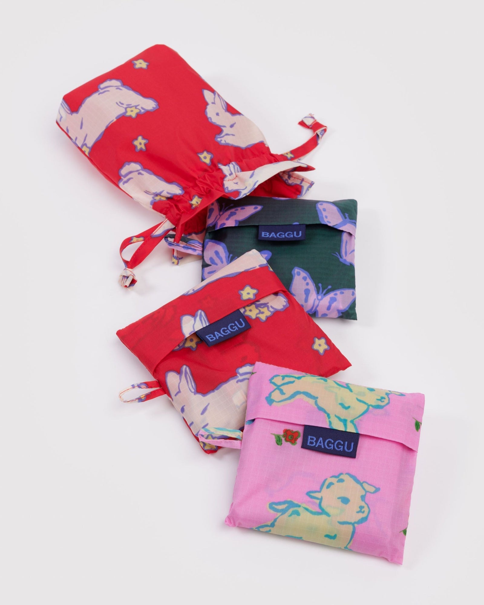 Baggu Set of 3 - Spring Animals - Clean Bundle