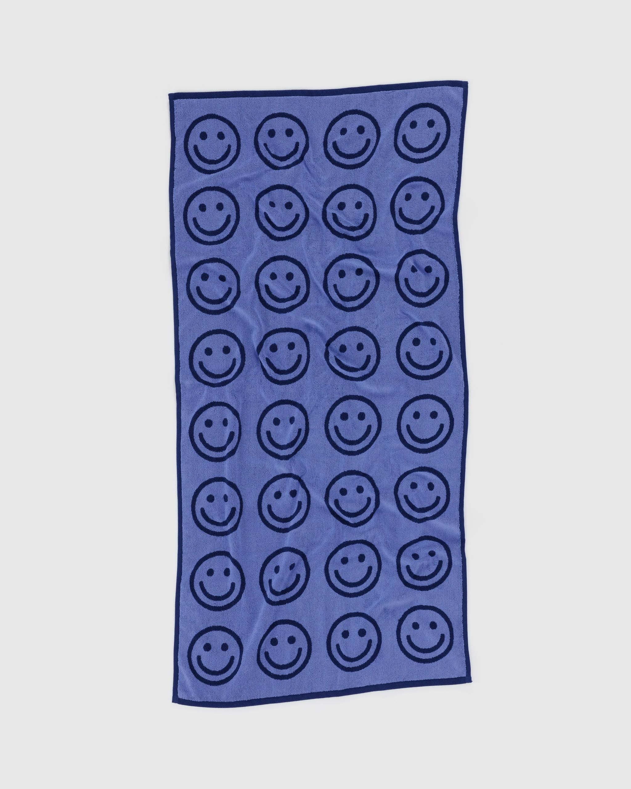 Bath Towel - Happy Blue - Clean Setup