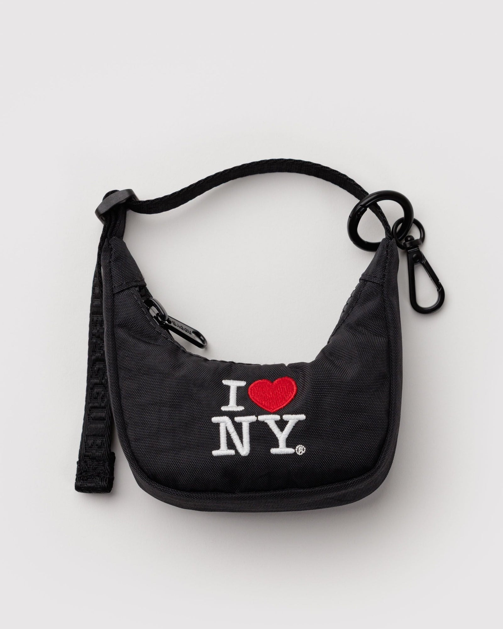Crescent Bag Charm - I Love NY - Clean Mood