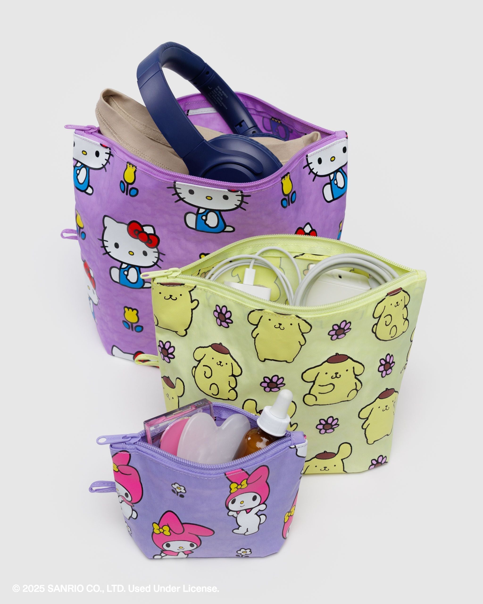 Go Pouch Set - Hello Kitty and Friends Florals - Essential Set