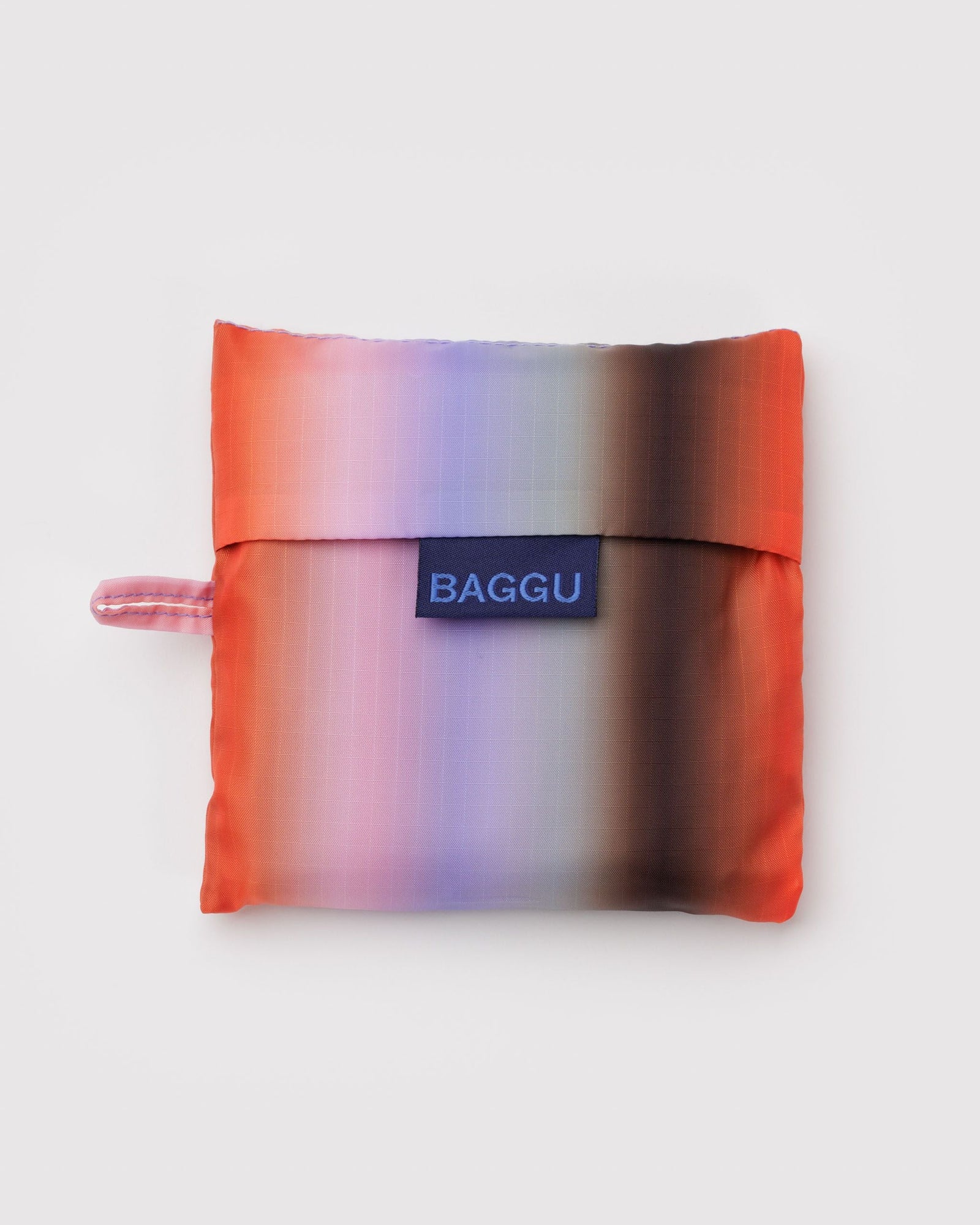 Standard Baggu - Gradient Stripe Poppy & Lilac - Travel Ready