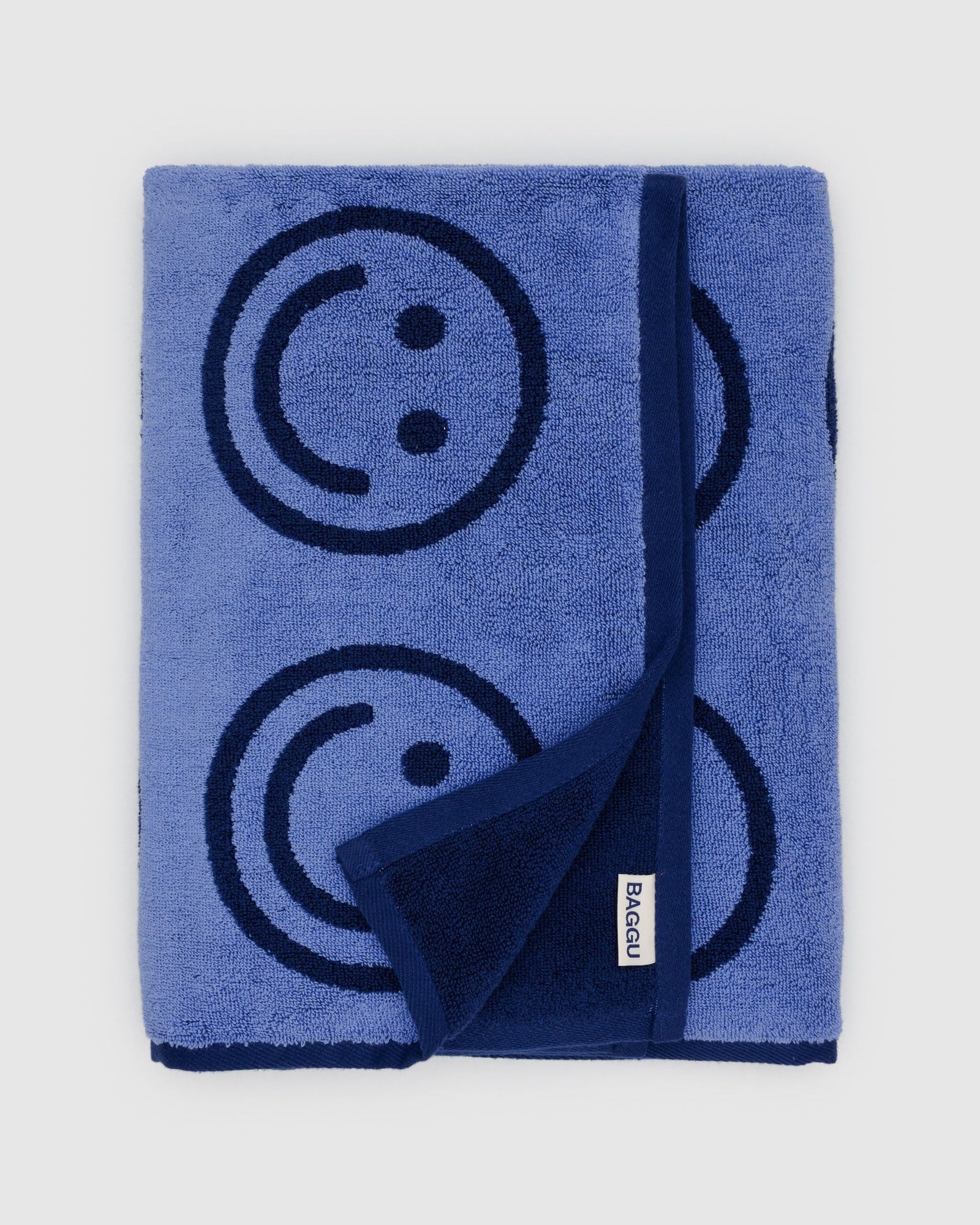 Bath Towel - Happy Blue - Clean Setup