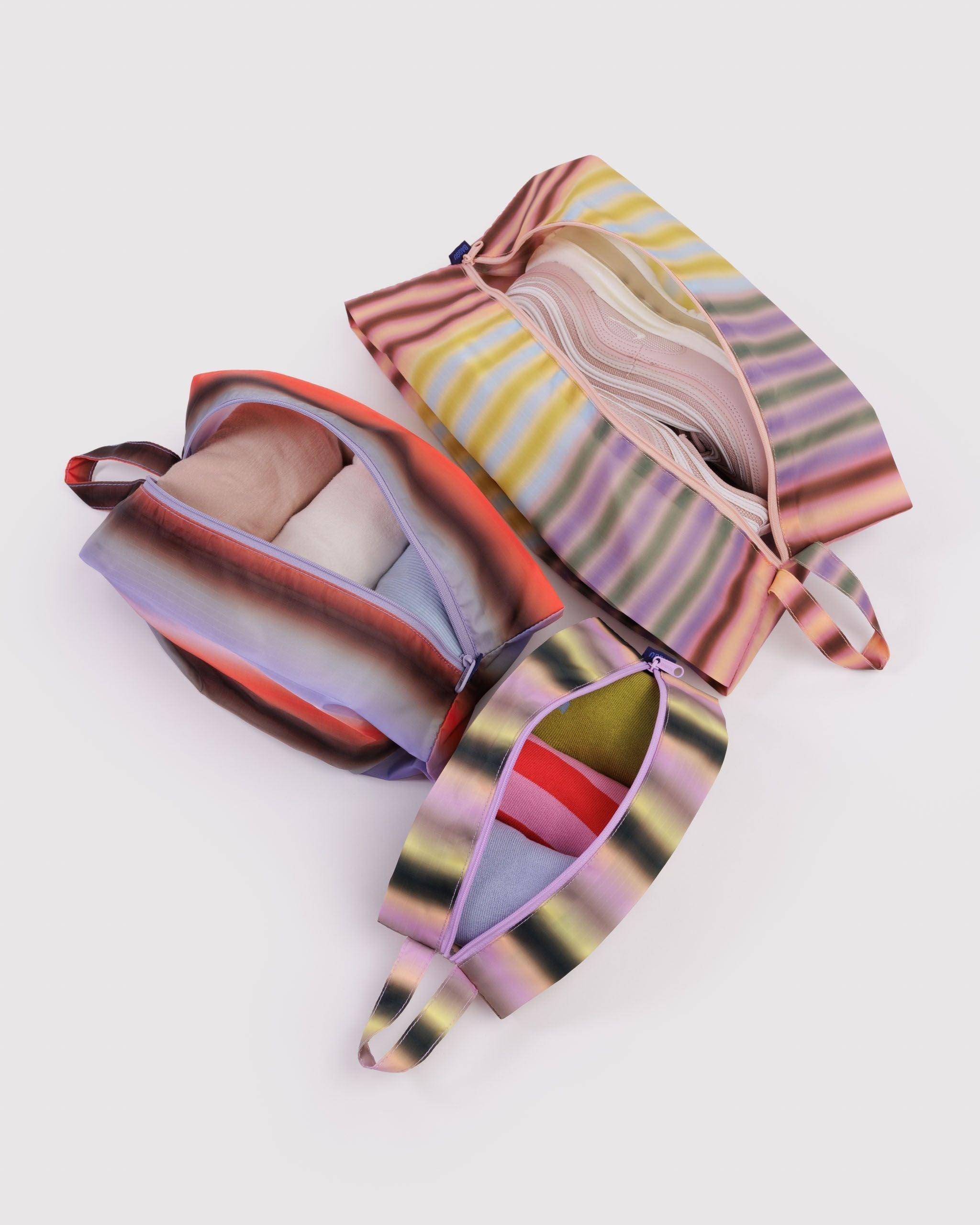 3D Zip Set - Gradient Stripes - Easy Store