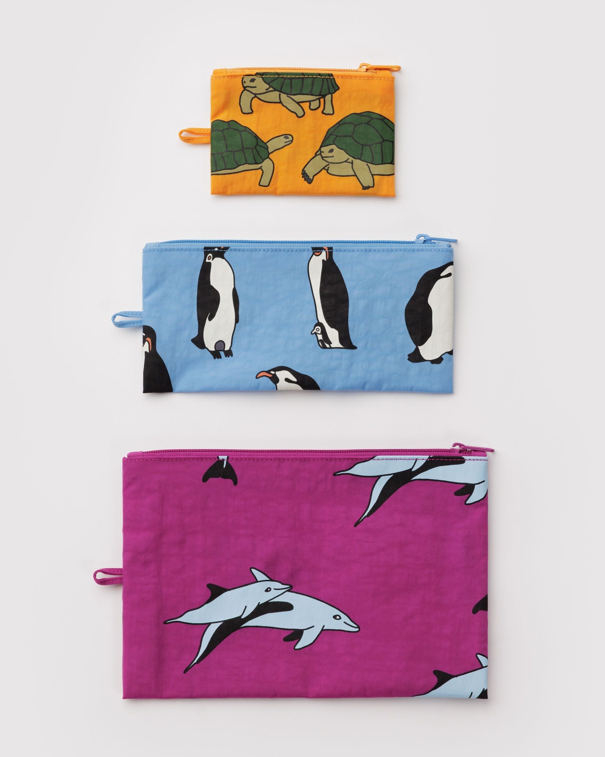 Flat Pouch Set - Vacation Animals - Home Hold