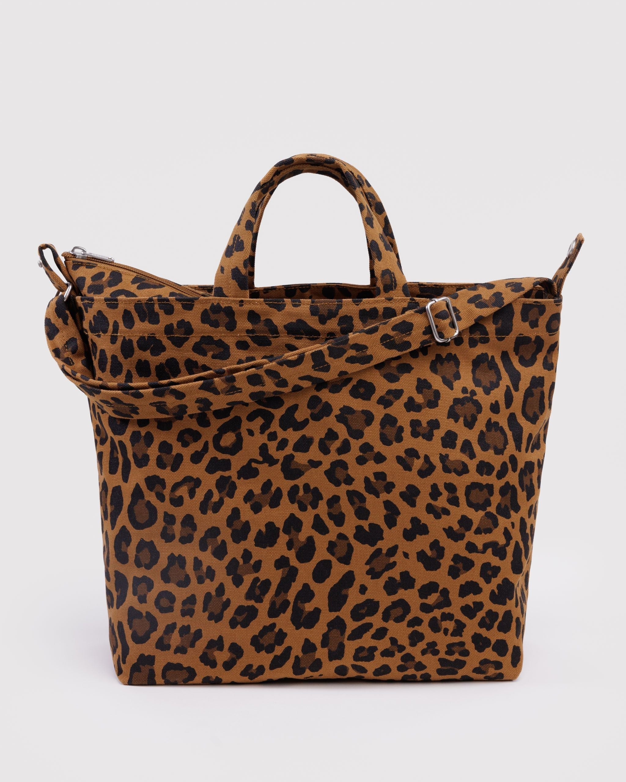 Horizontal Zip Duck Bag - Leopard - Daily Pack