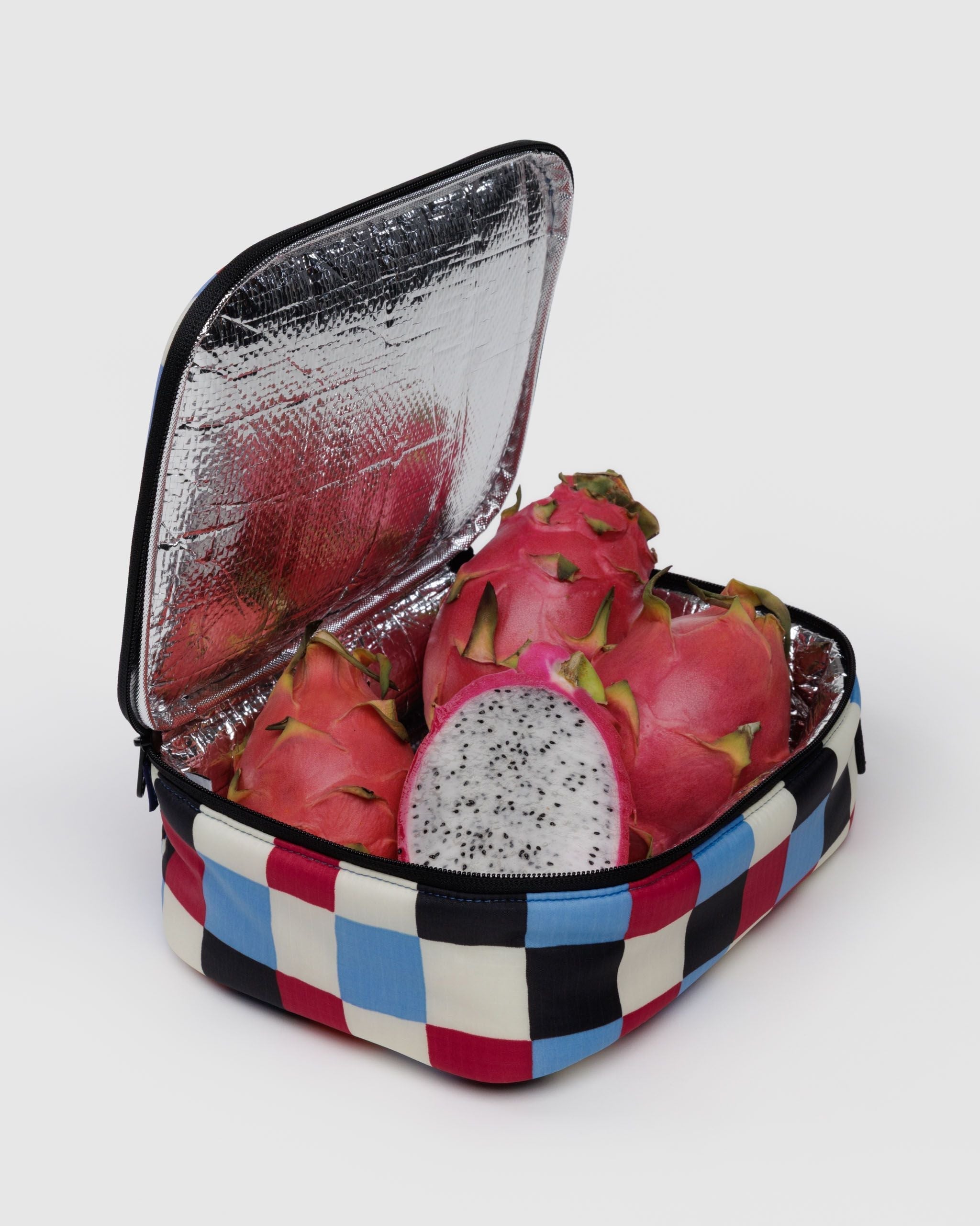 Lunch Box - Painted Check - Light Storage