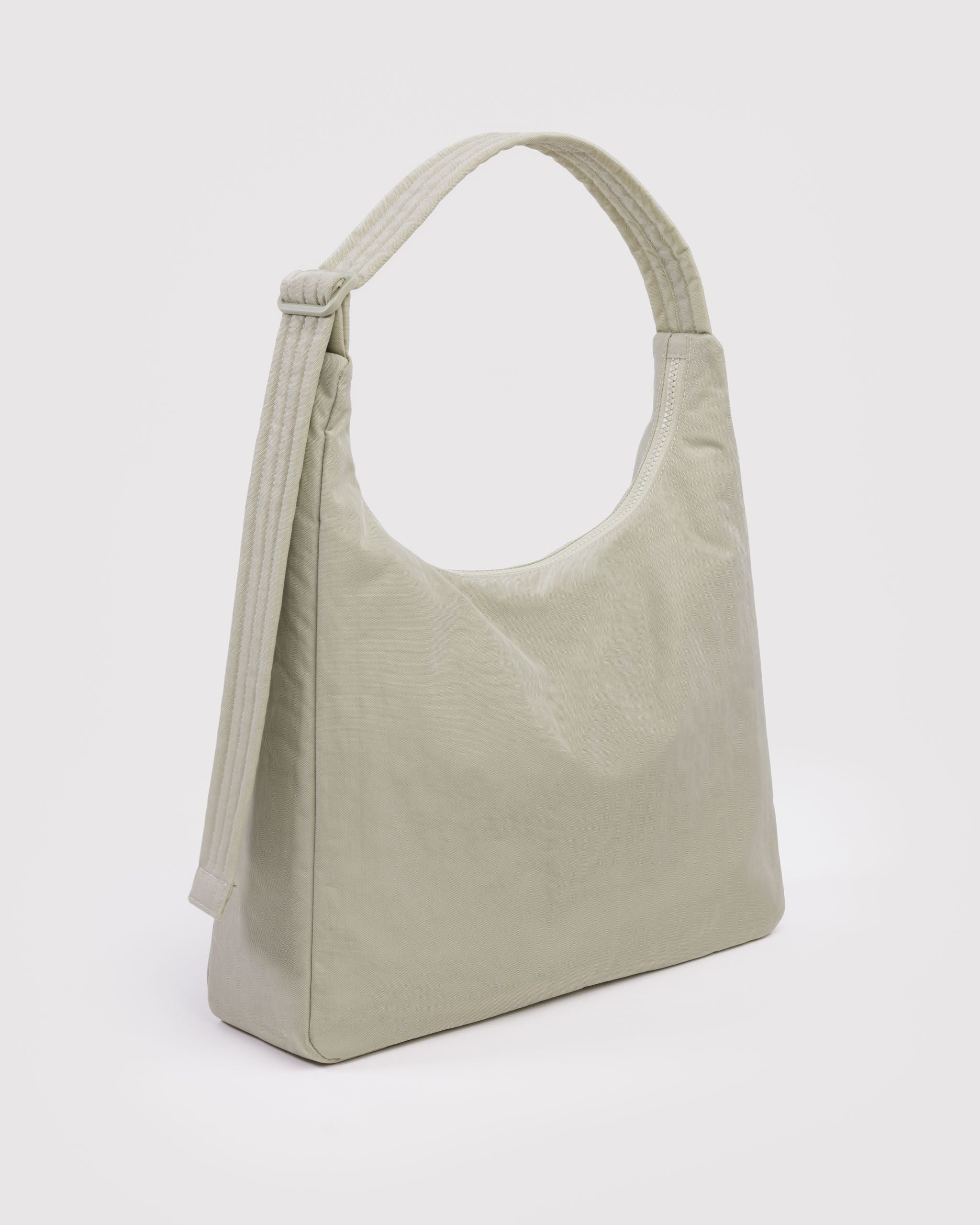 Nylon Shoulder Bag - Celadon - Clean Setup