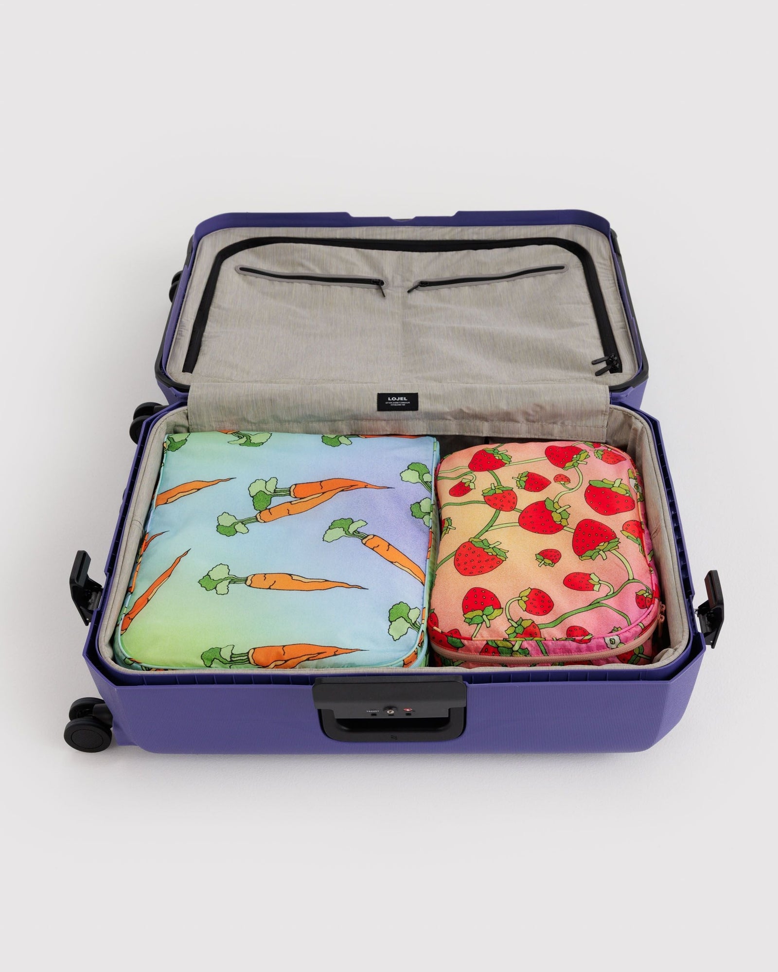 Large Packing Cube Set - Carrots & Berries - Easy Store