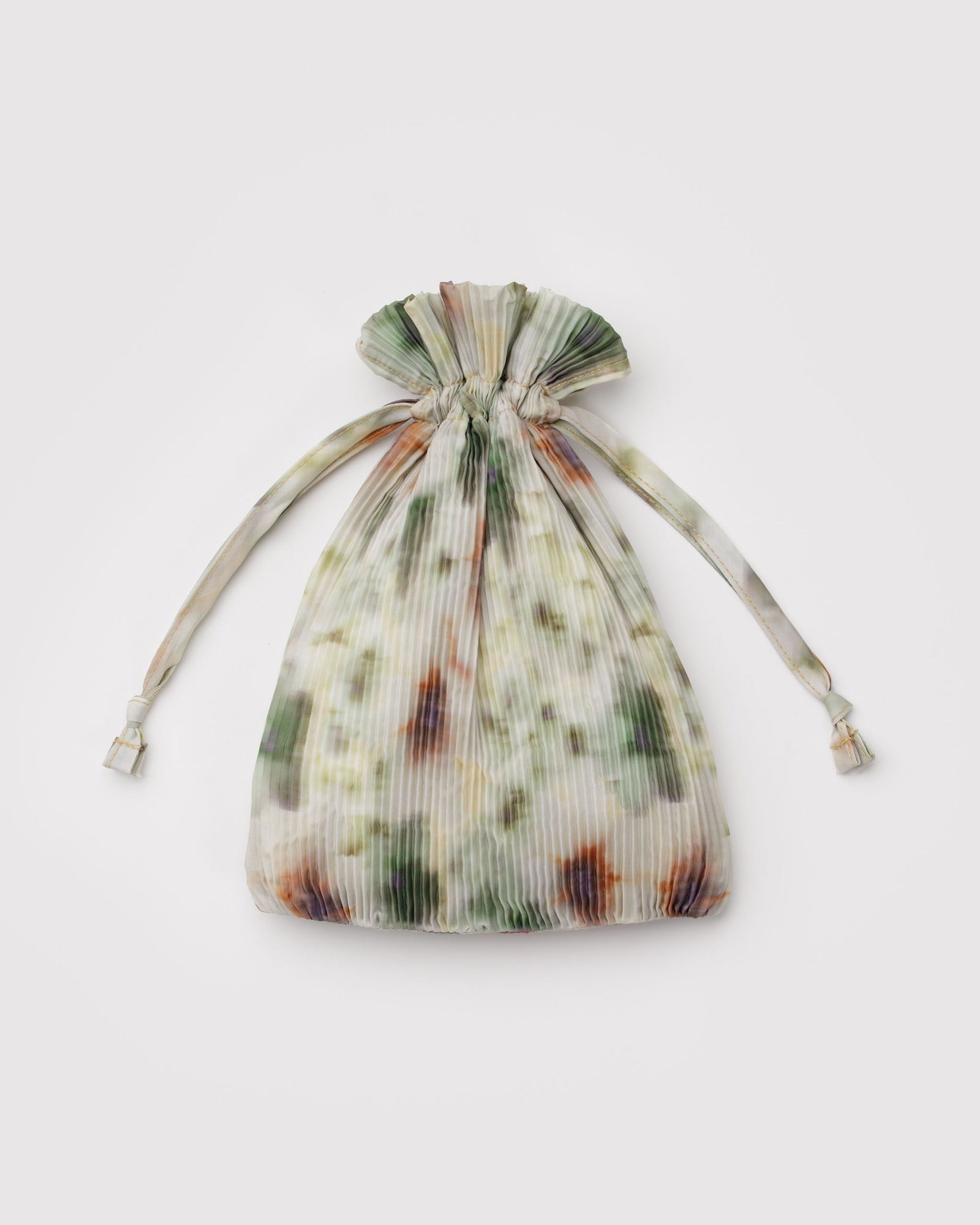 Pleated Baggu - Abstract Floral - Quick Grab