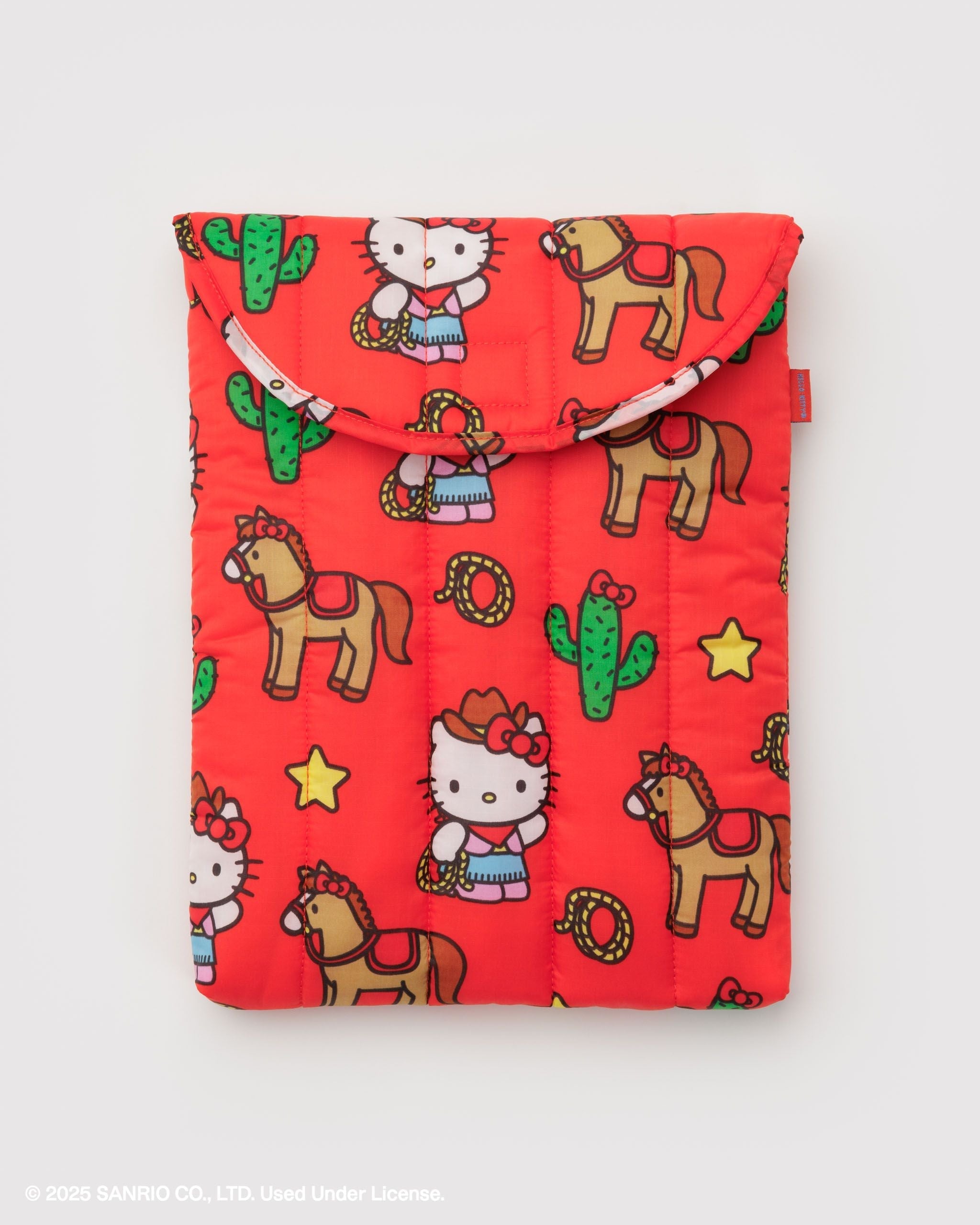 Puffy Laptop Sleeve 13"/14" - Hello Kitty Western - Simple Hold