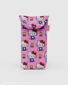 Puffy Glasses Sleeve - Hello Kitty Pink - Simple Hold