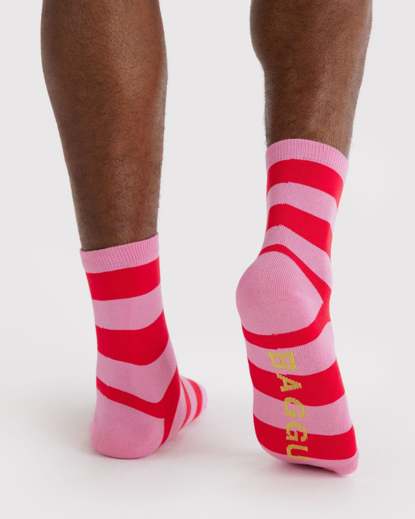 Crew Sock - Pink Stripe - Ready Carry