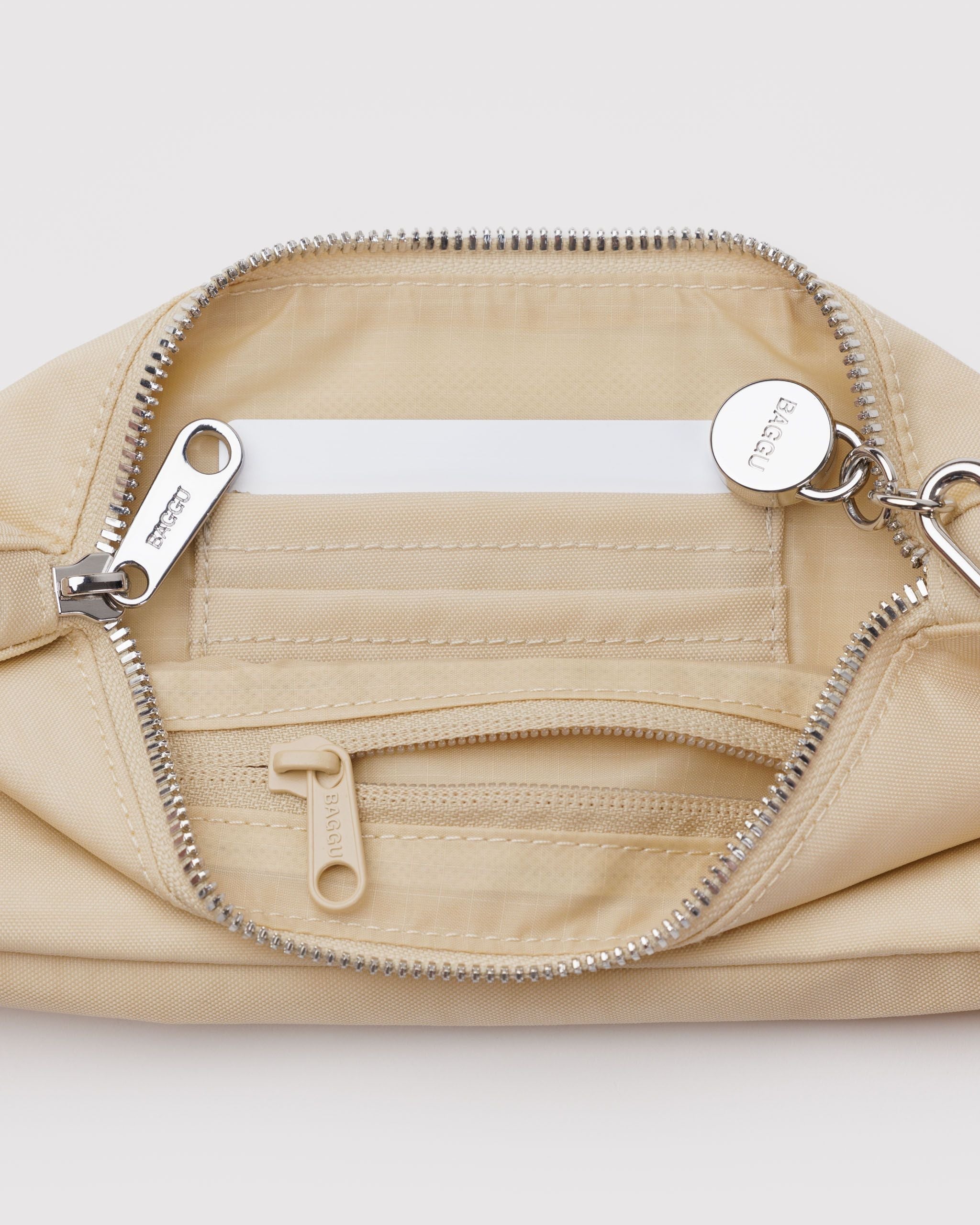 Nylon Pochette - Custard - Quick Setup