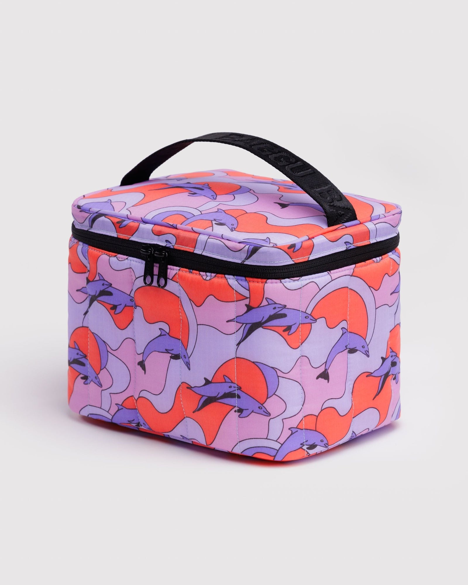 Puffy Lunch Bag - Dolphins - Simple Hold