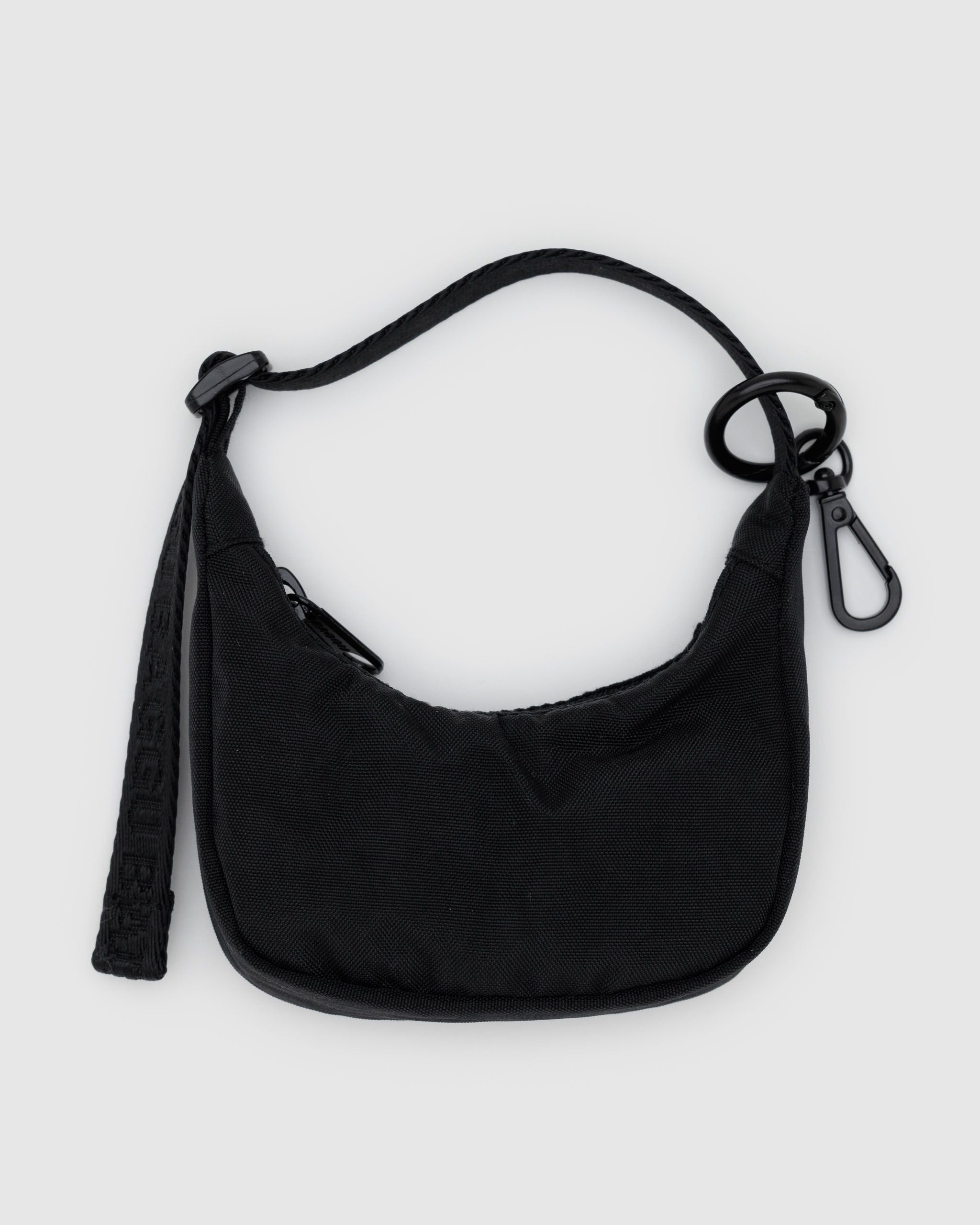 Crescent Bag Charm - Black - Daily Scent