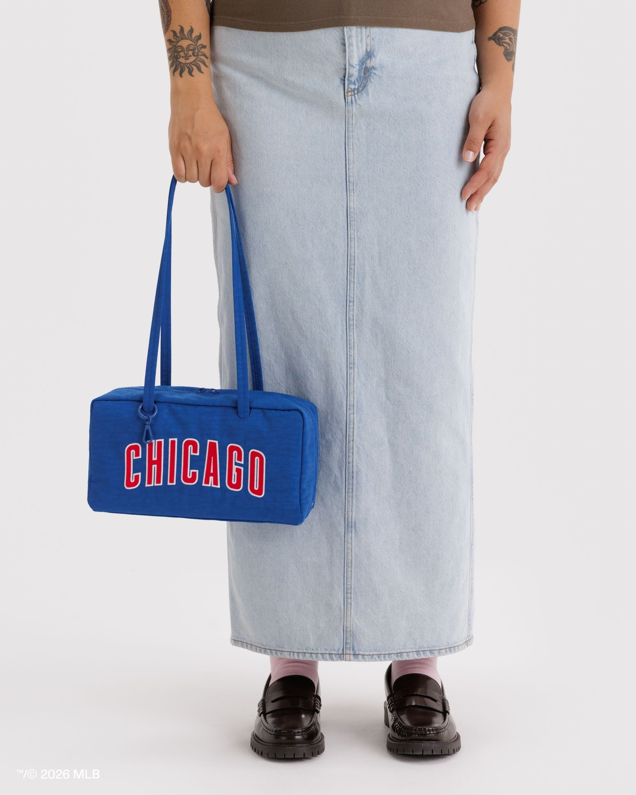 Nylon Bowler Bag - Chicago Cubs™ - Travel Ready