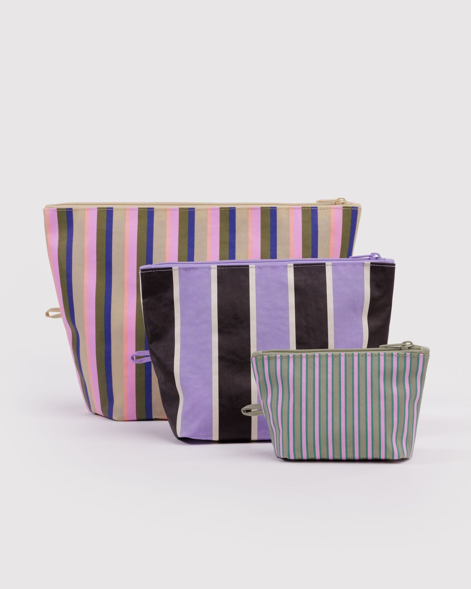 Go Pouch Set - Candy Shop Stripes - Daily Carry