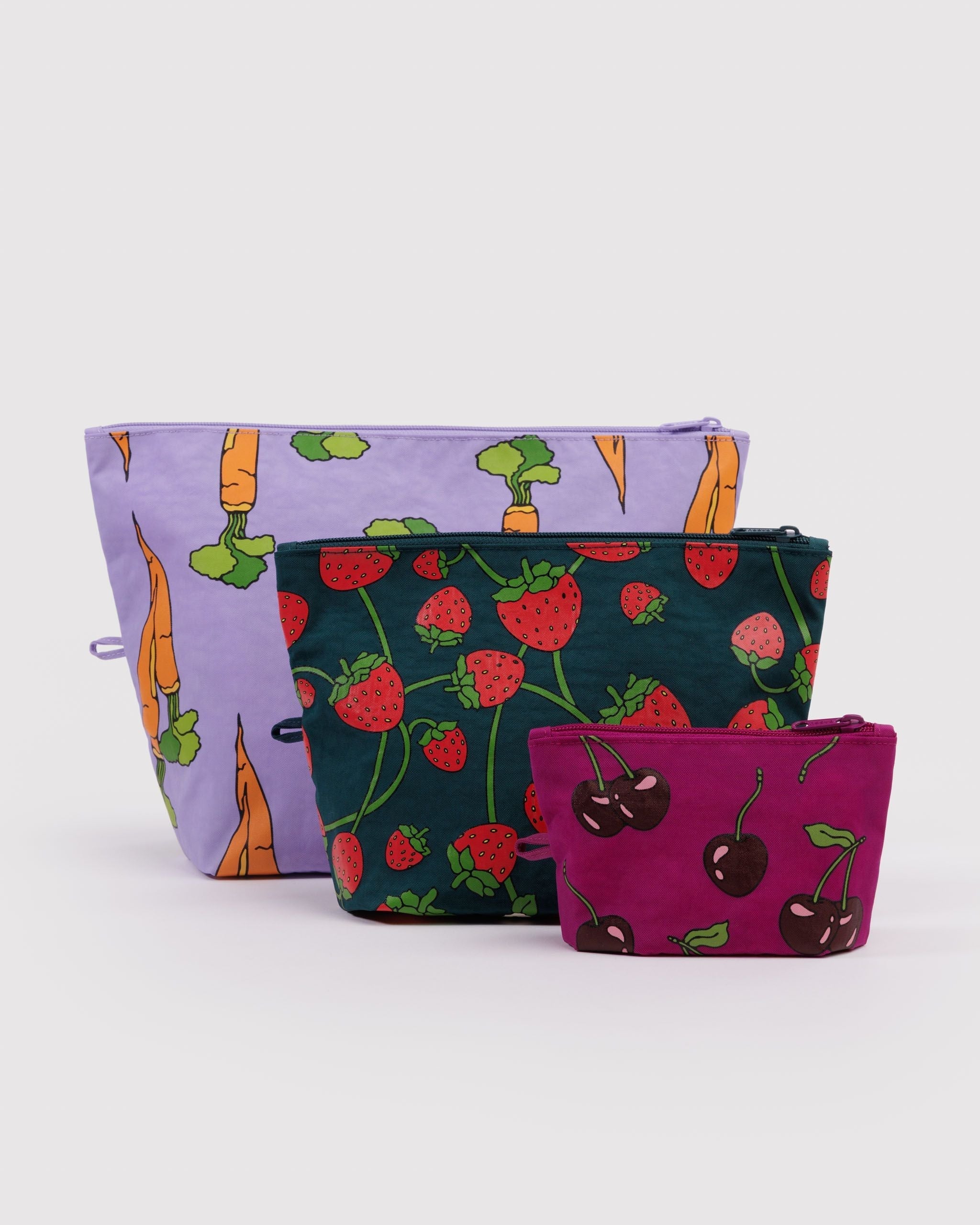 Go Pouch Set - Carrots & Berries - Ready Carry