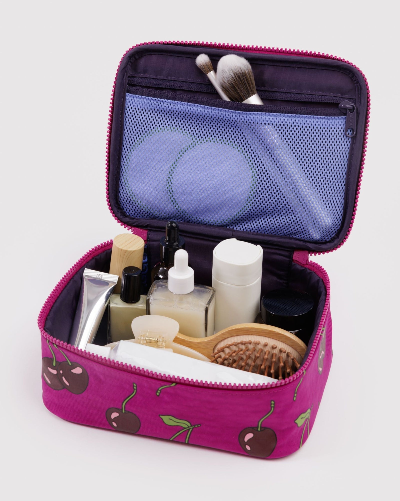 Small Cosmetic Case - Cherries - Daily Carry