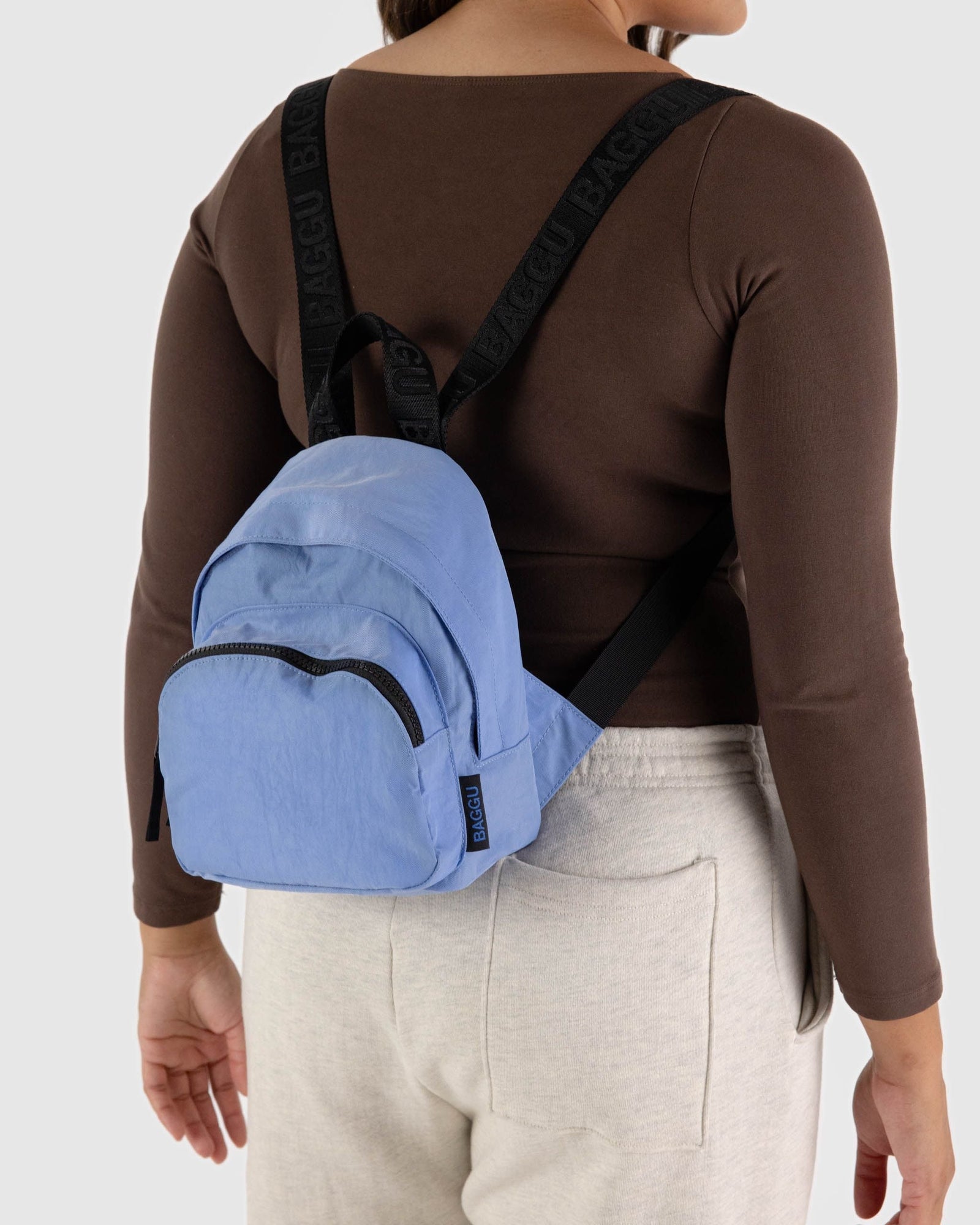 Mini Nylon Backpack - Cornflower - Quick Setup
