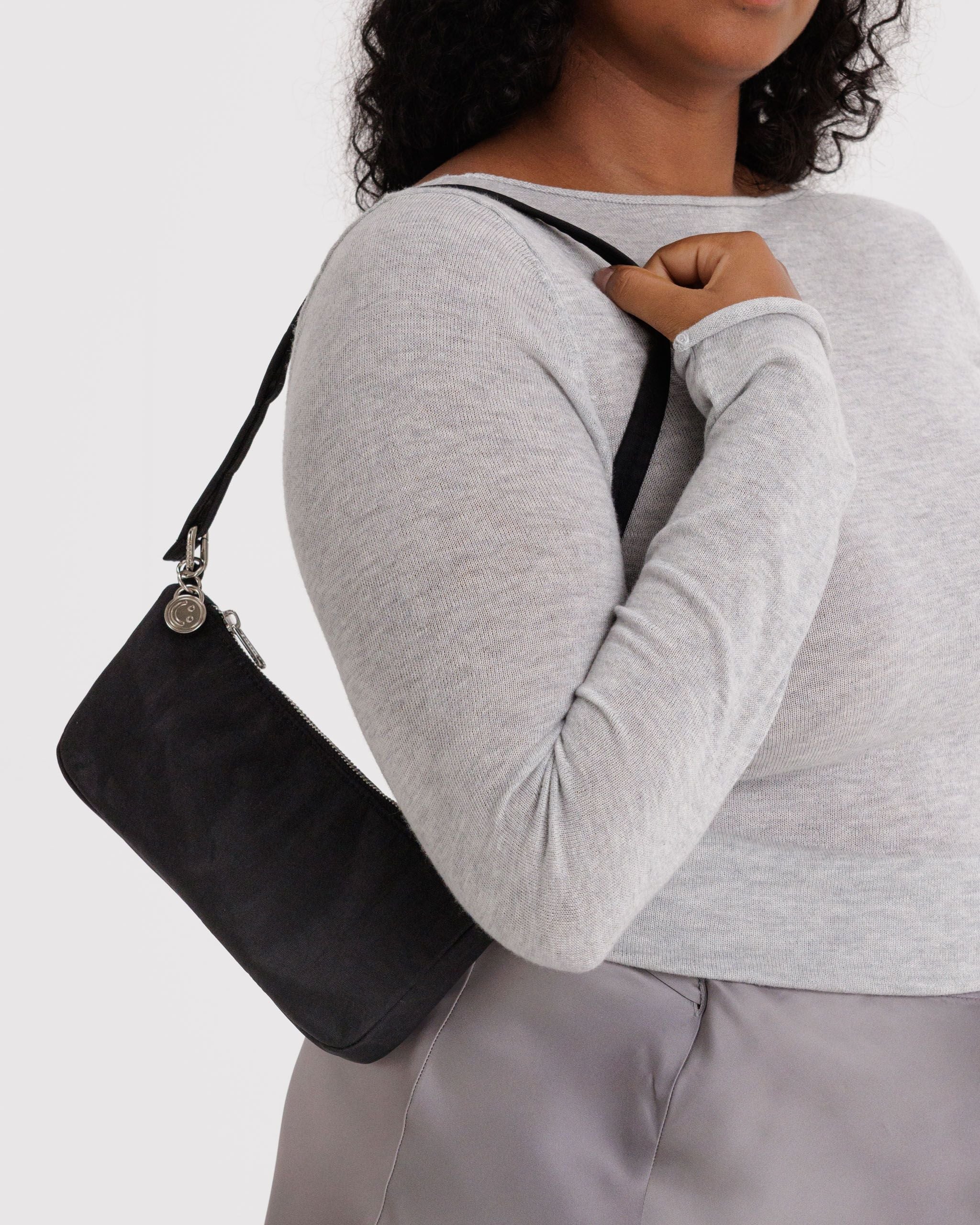 Nylon Pochette - Black - Home Hold