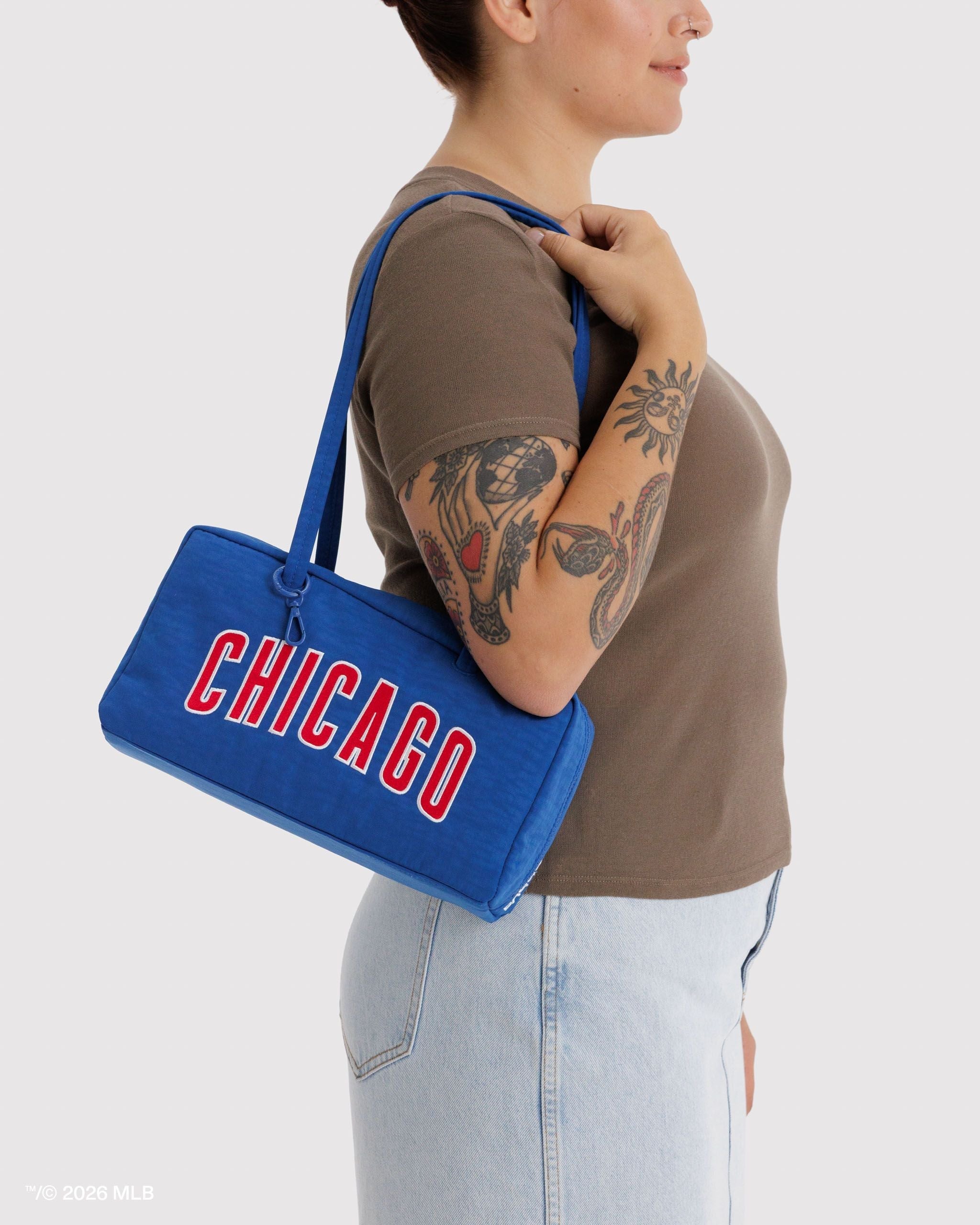 Nylon Bowler Bag - Chicago Cubs™ - Travel Ready