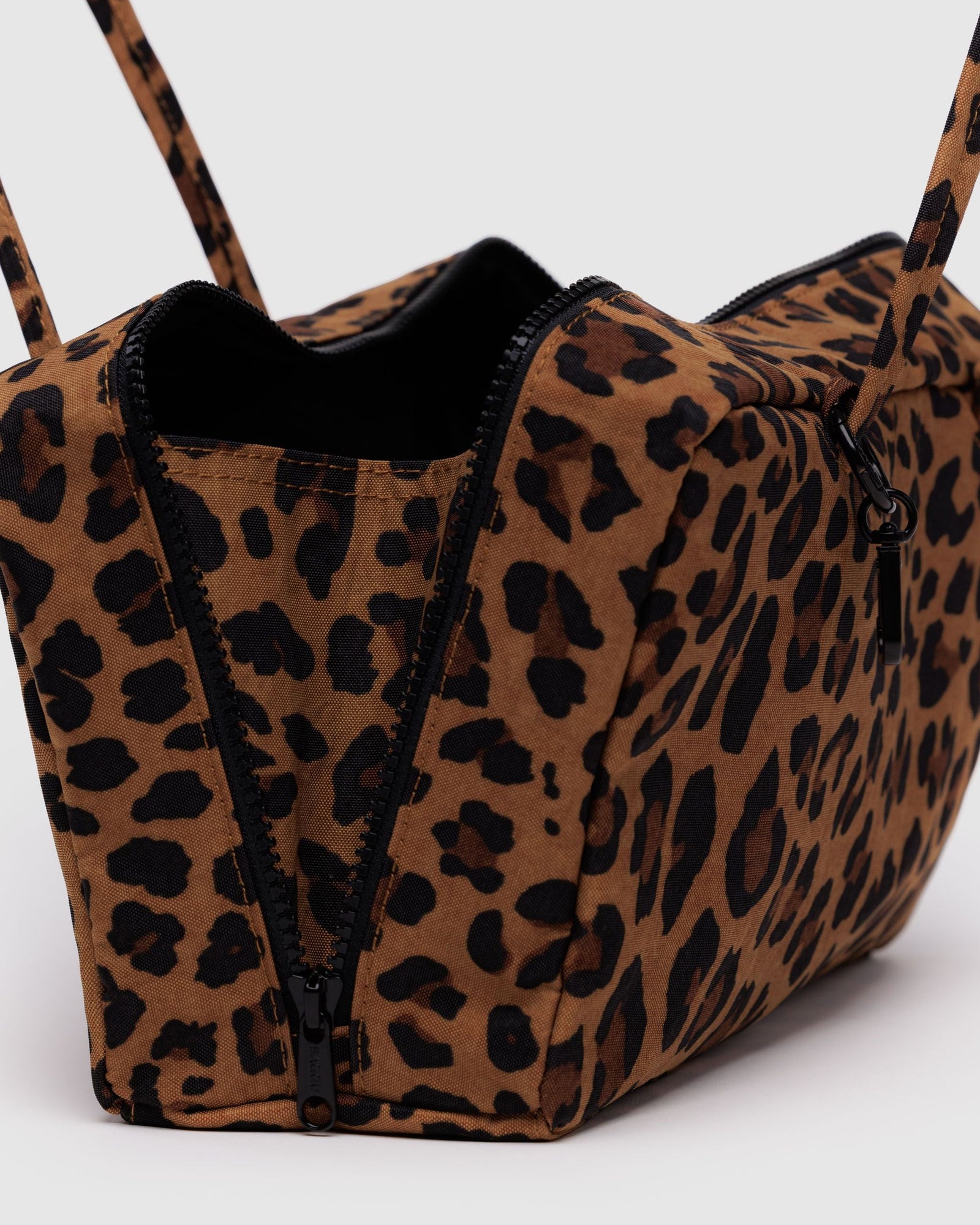 Nylon Bowler Bag - Leopard - Quick Grab