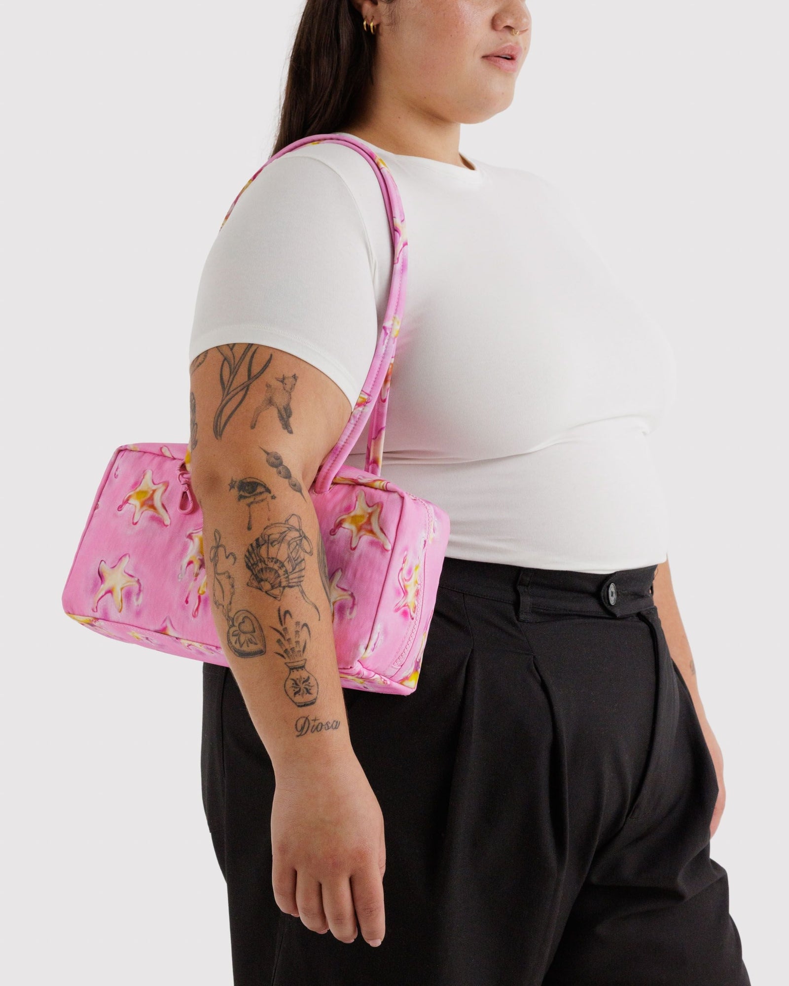 Nylon Bowler Bag - Dancing Star - Simple Hold