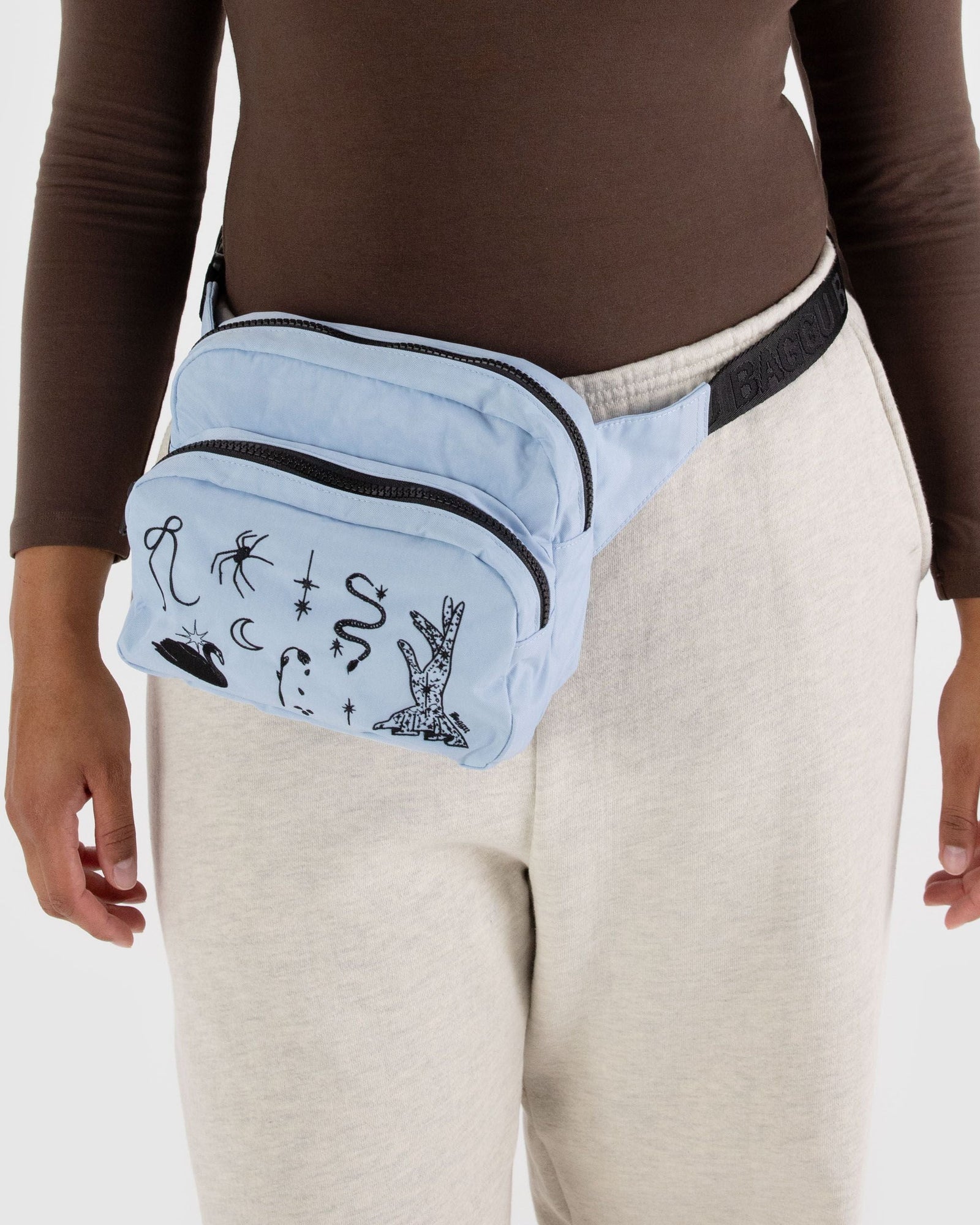 Fanny Pack - Embroidered Ballet Icons - Home Hold