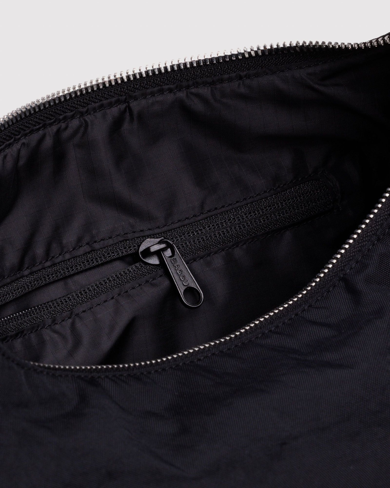Nylon Meringue Bag - Black - Simple Hold