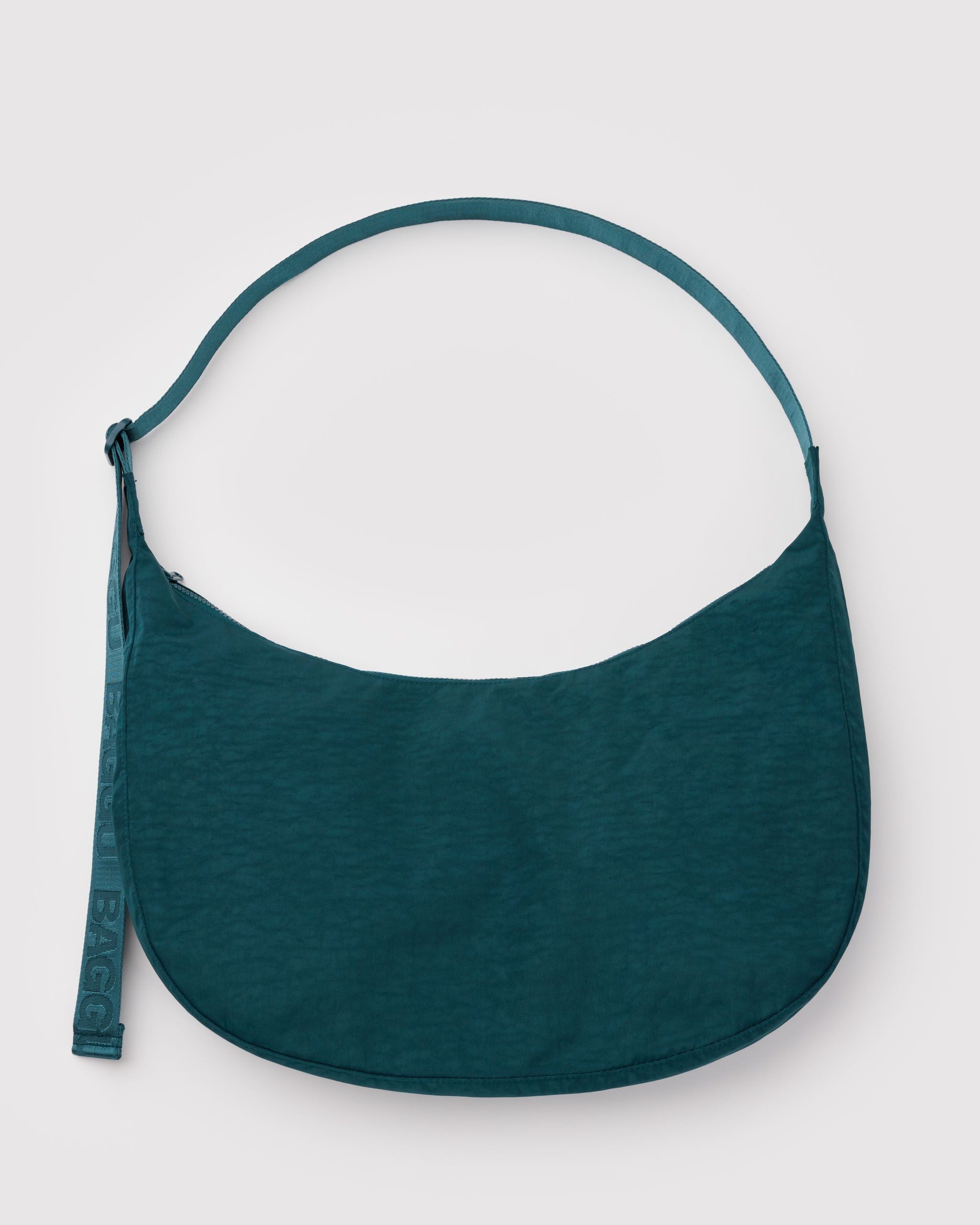 Large Nylon Crescent Bag - Deep Sea - Gentle Mist
