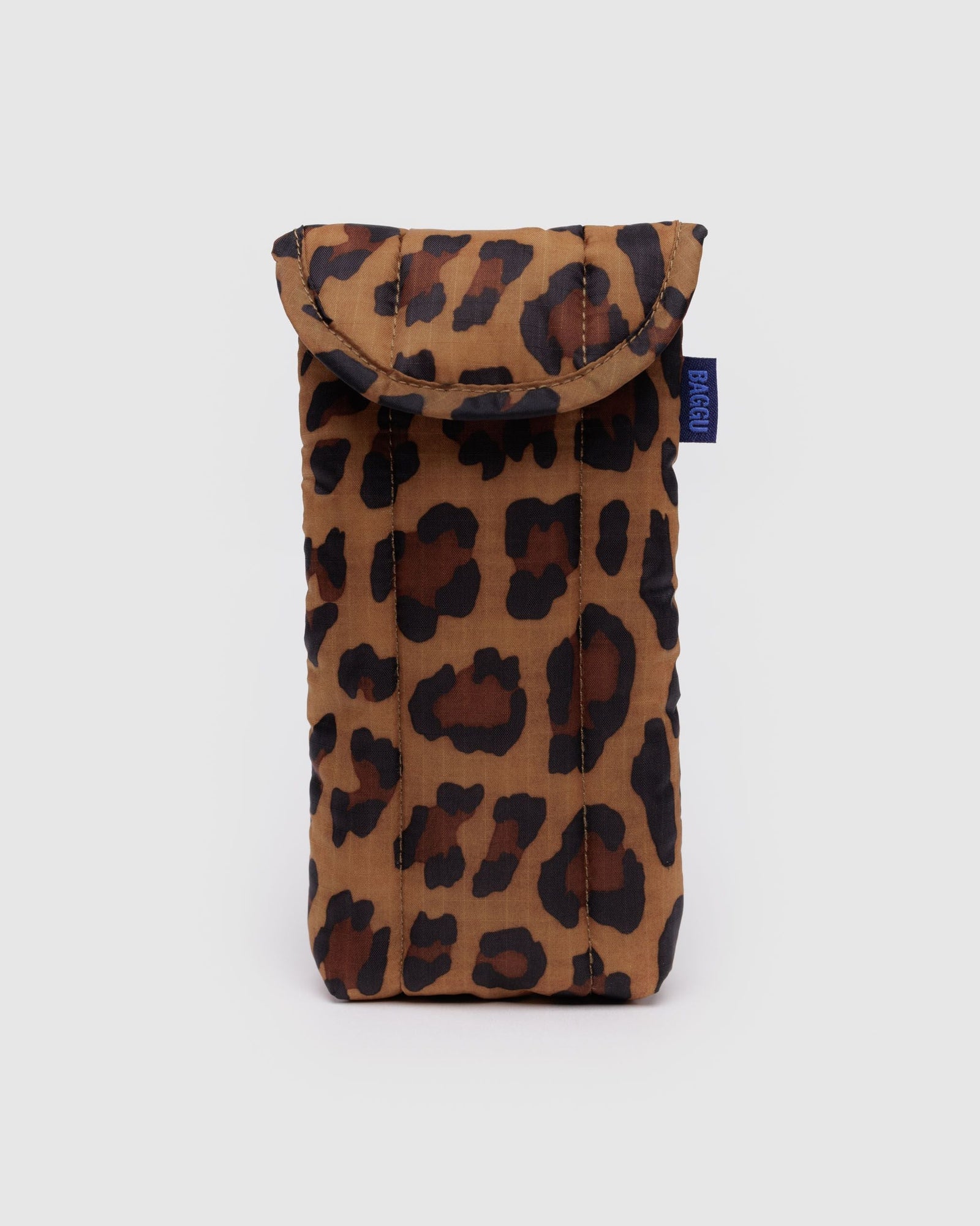 Puffy Glasses Sleeve - Leopard - Clean Setup