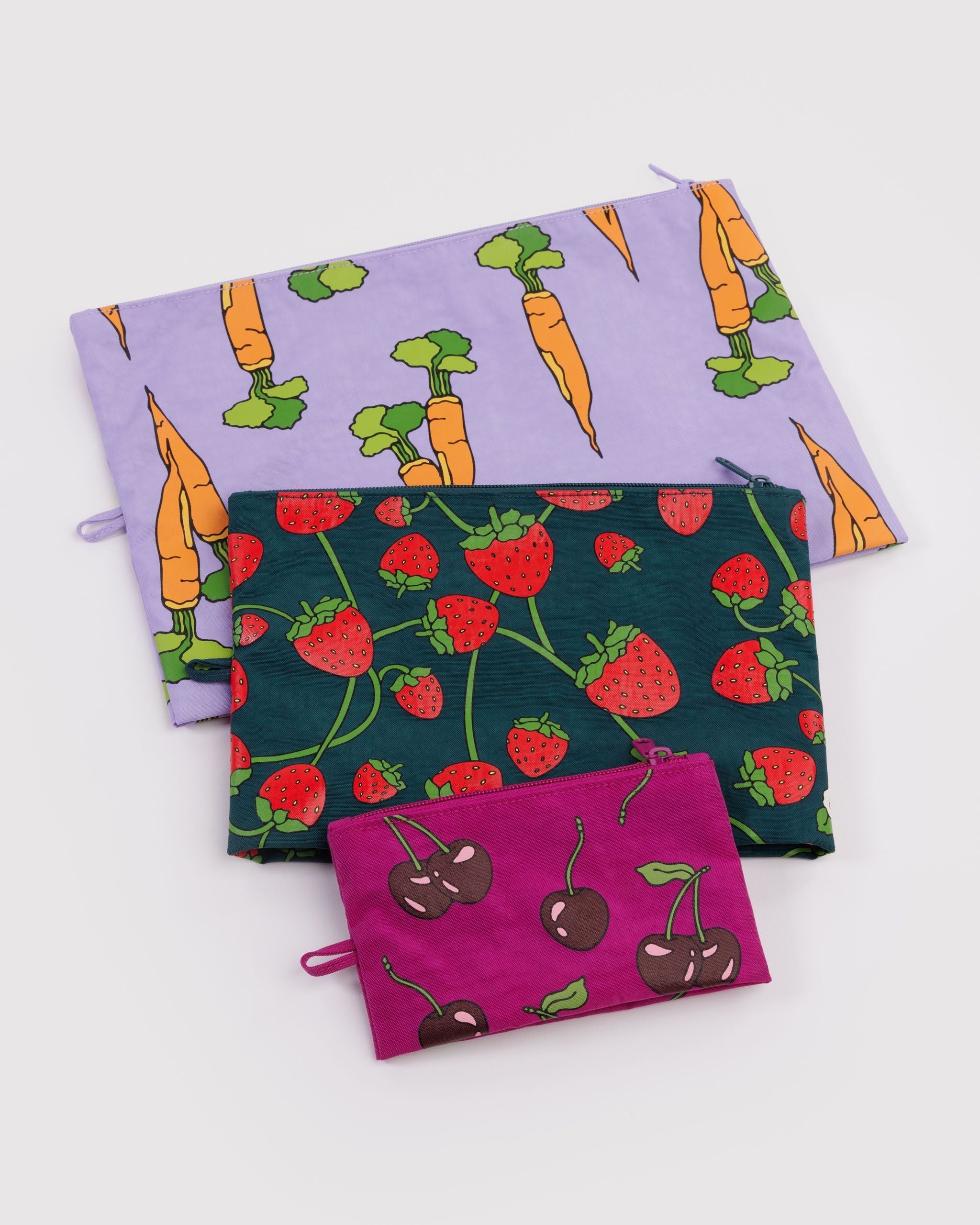 Go Pouch Set - Carrots & Berries - Ready Carry
