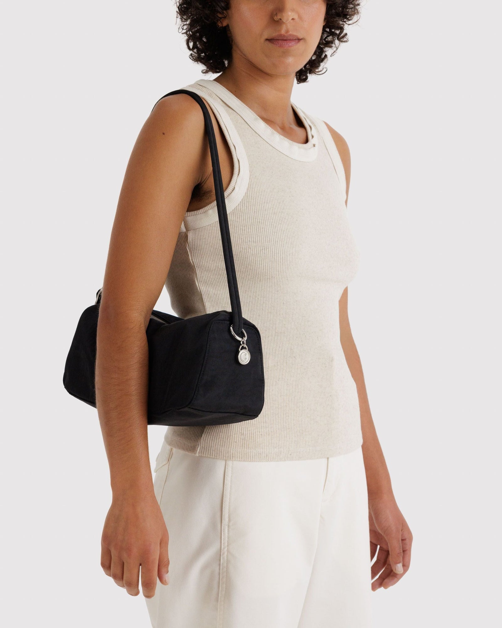 Nylon Loaf Bag - Black - Light Storage